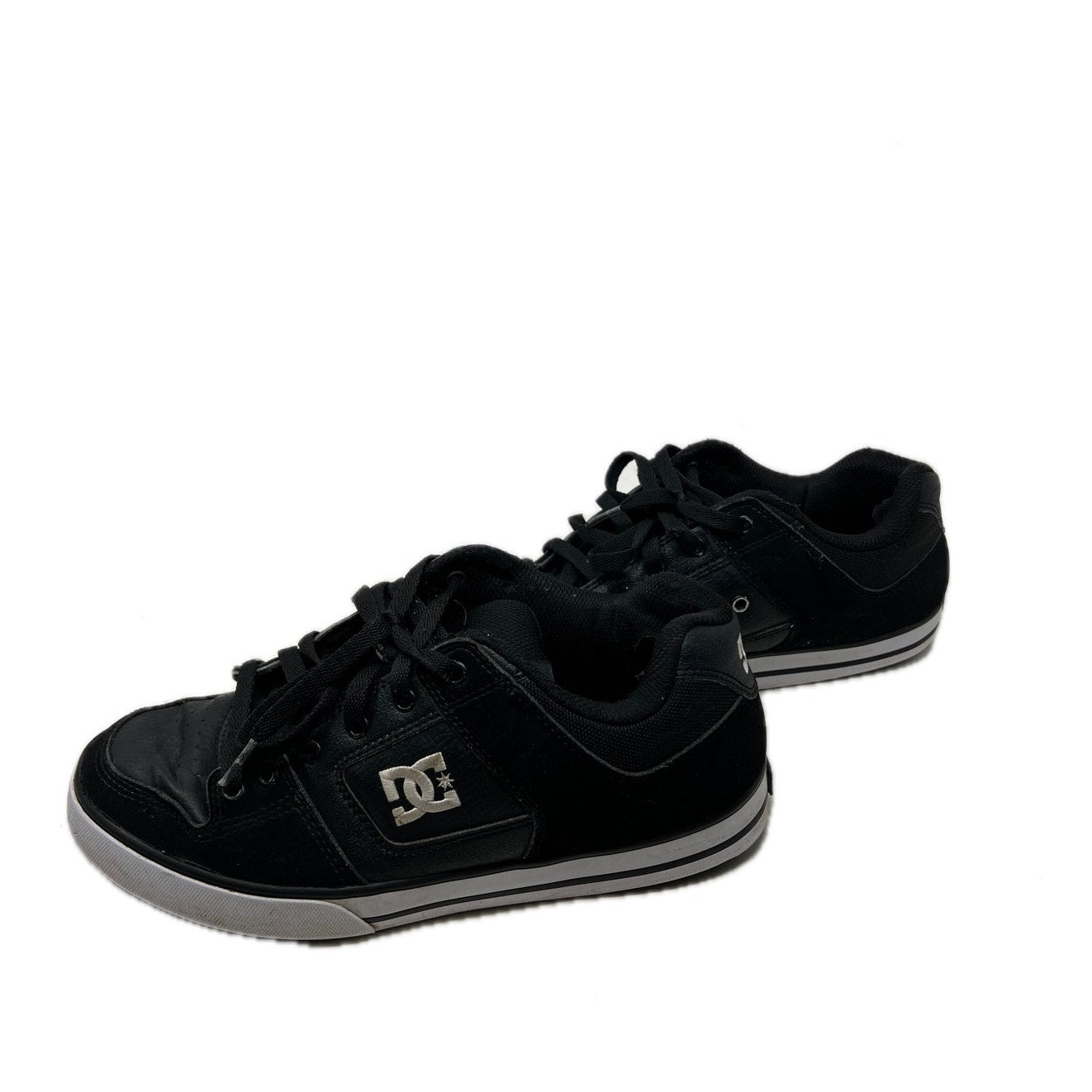DC Pure Black Sneakers Skate Mens Size 9