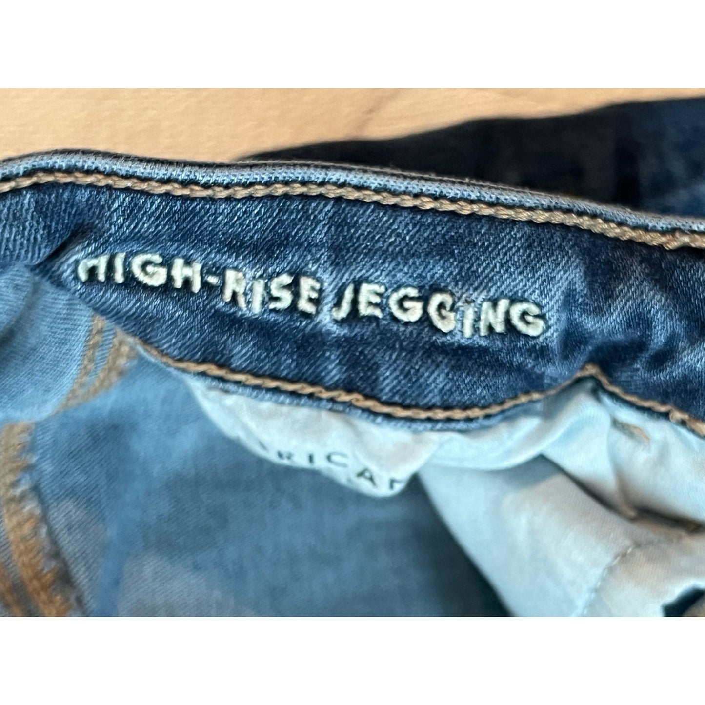 American Eagle High Rise Jeggings Jeans Womans Size 6