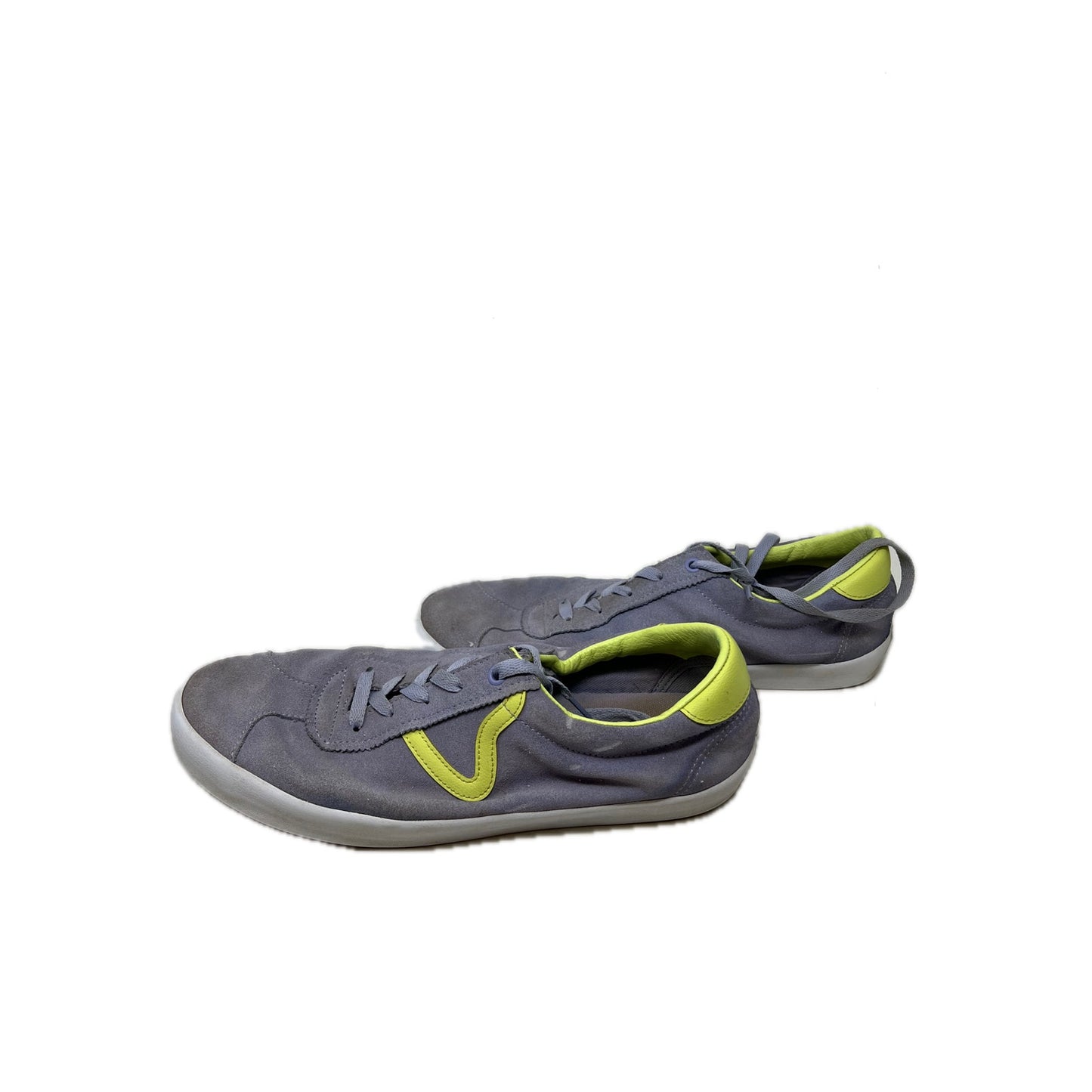 VANS Suede Low Top Gray Skate Shoes Mens 12