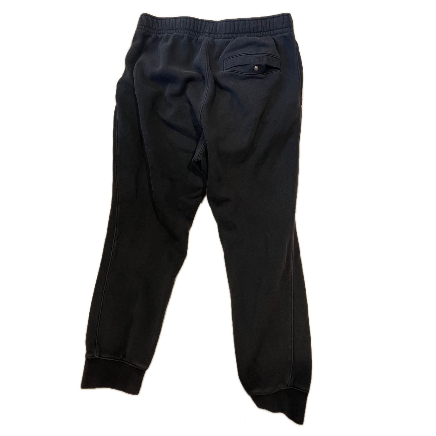 Nike Black Cuffed Ankle Sweat Pants Mens Size L