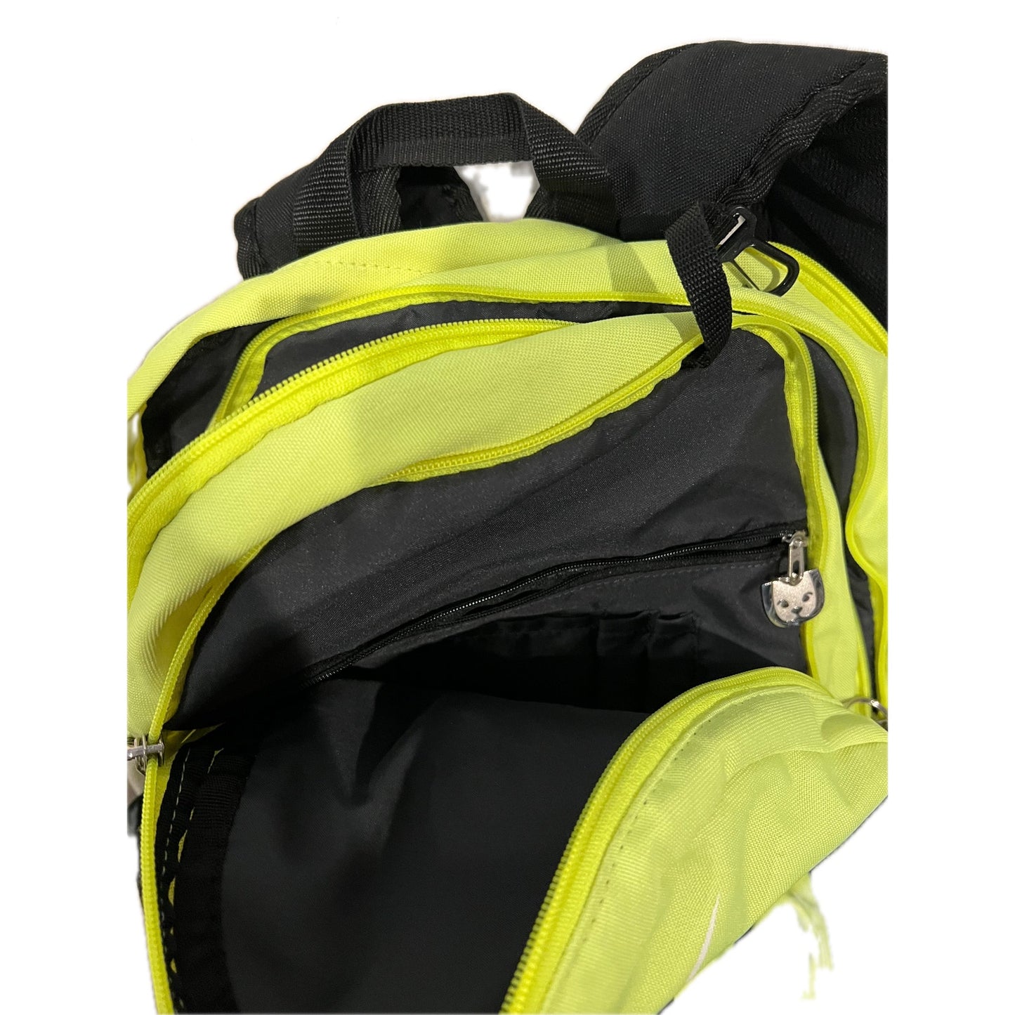 Nike Neon Yellow Black Backpack 26L w Computer Section