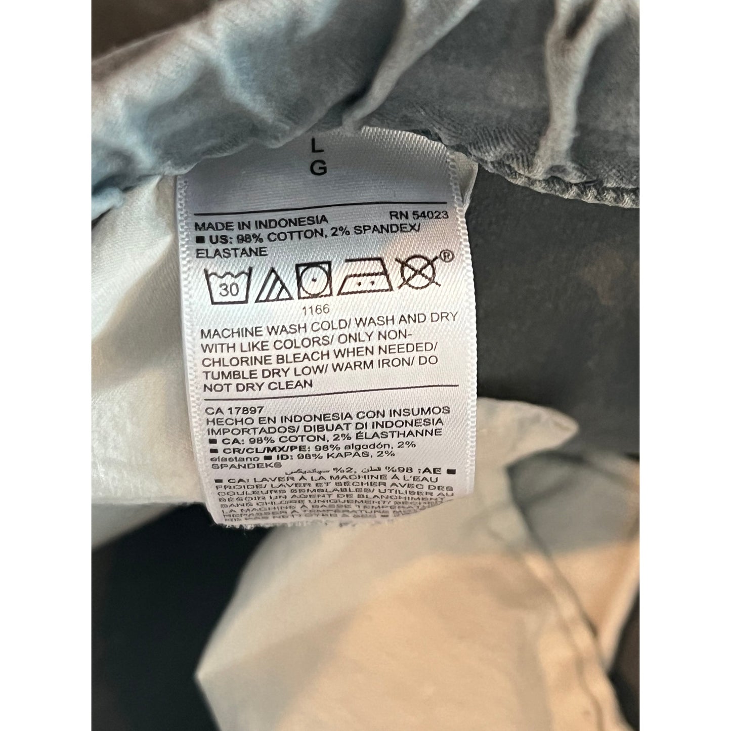 Old Navy Joggers Cargo Modern Azul Hombre Talla L