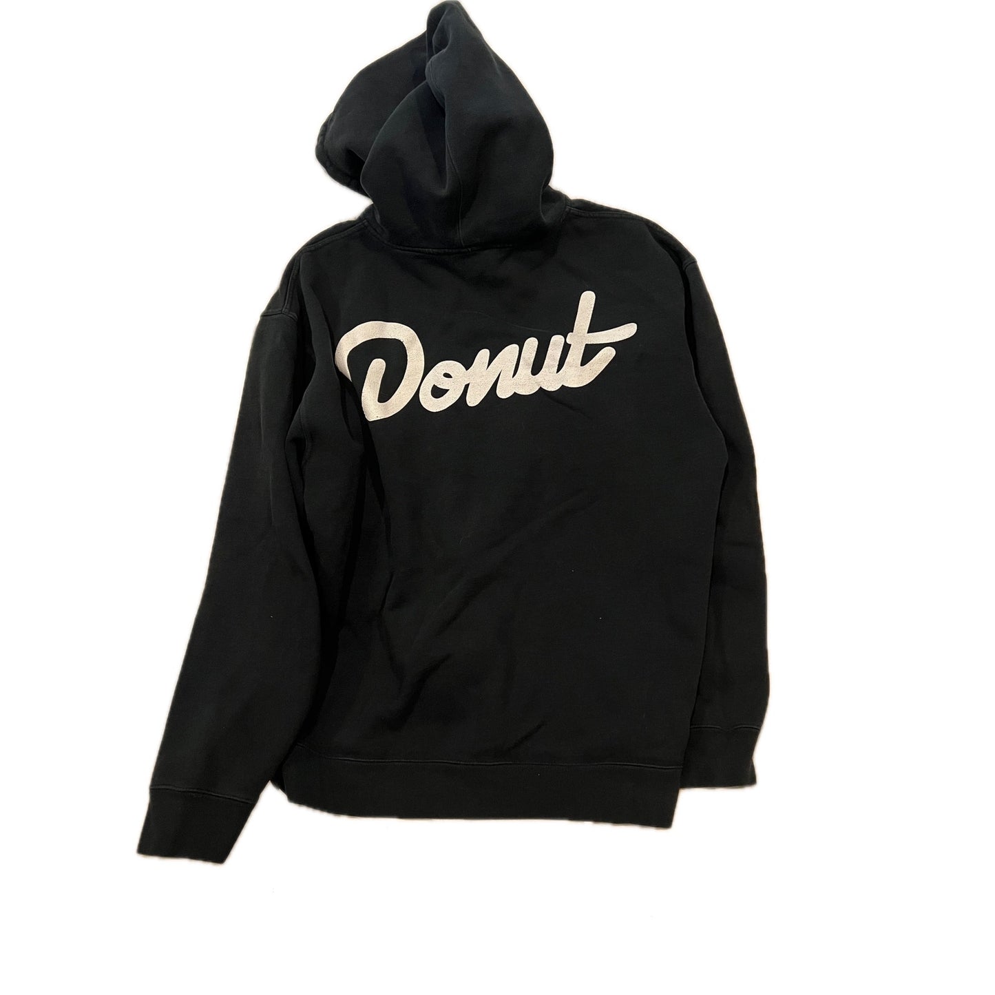 Donut Black Pullover Hoodie Mens XL