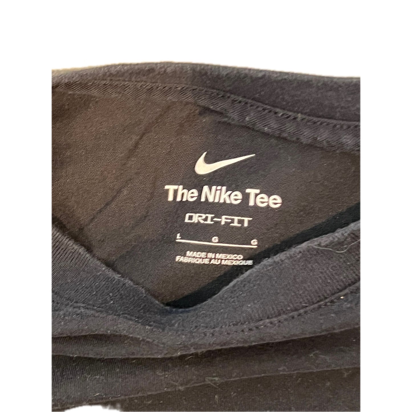 The Nike Tee Dri-Fit Black Mens L