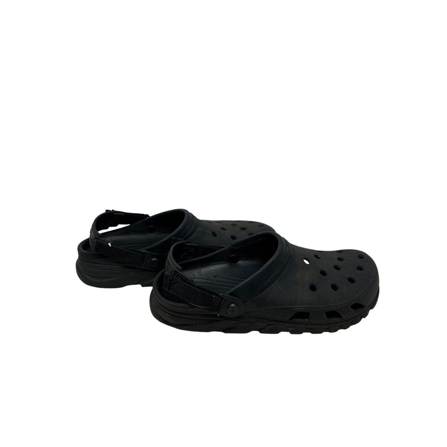 Crocs Charcoal Gray Clogs Mens 10 Womans 12