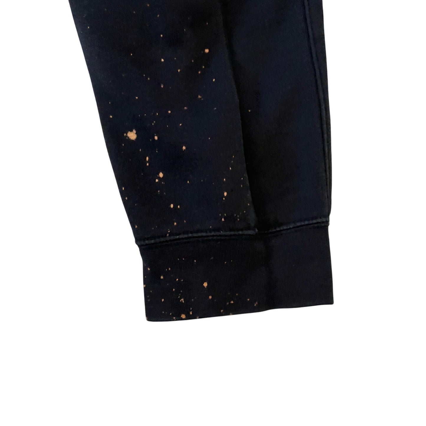 Nike 100% Gold Black Cuffed Leg Sweatpants Joggers Mens M