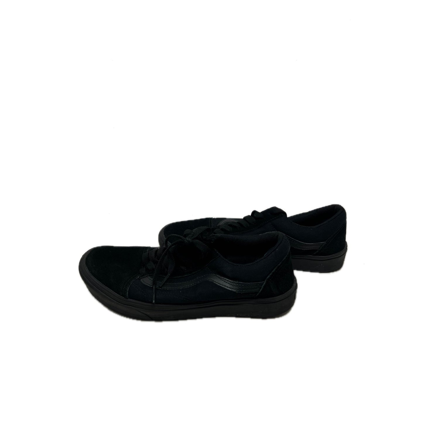 VANS Black Suede Shoes Mens 8 Style 721356