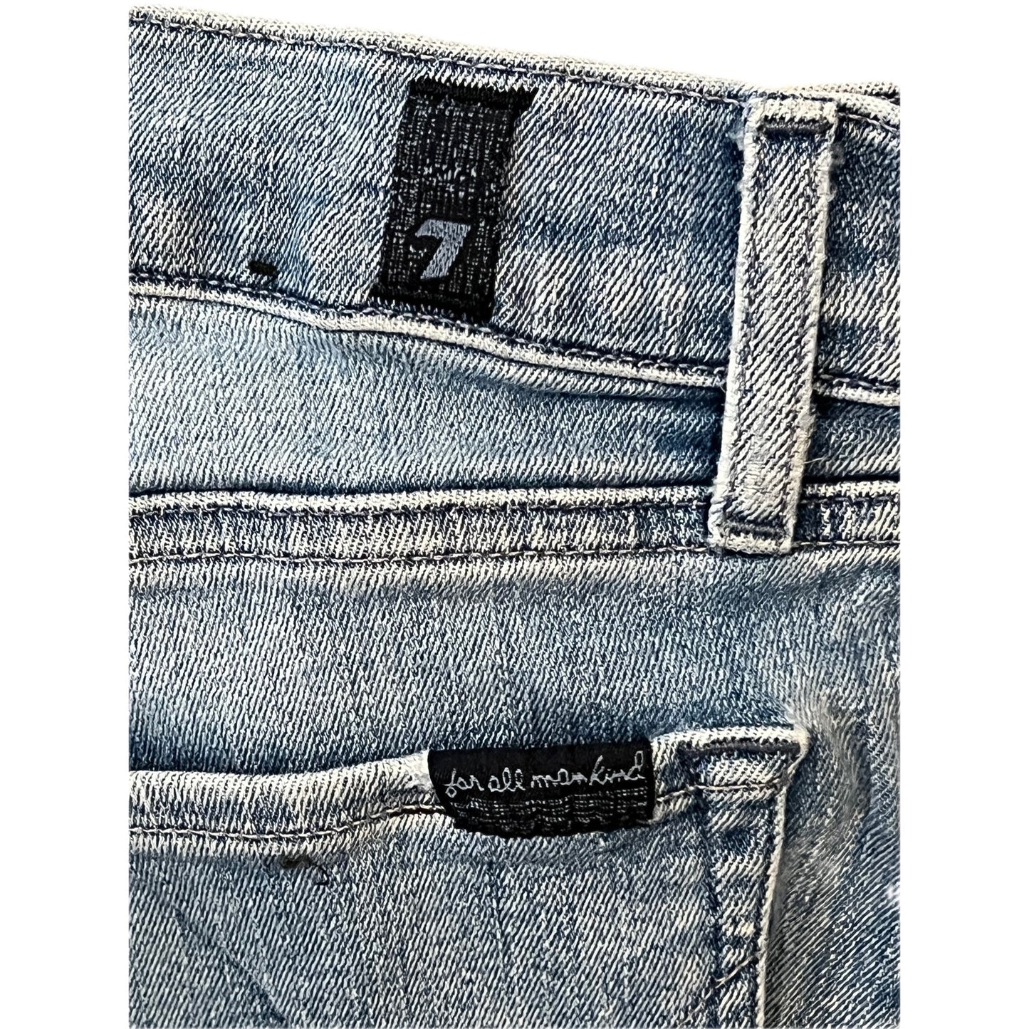 7 For all Mankind Slim Straight Luxe Sport Jeans Mens 32x32