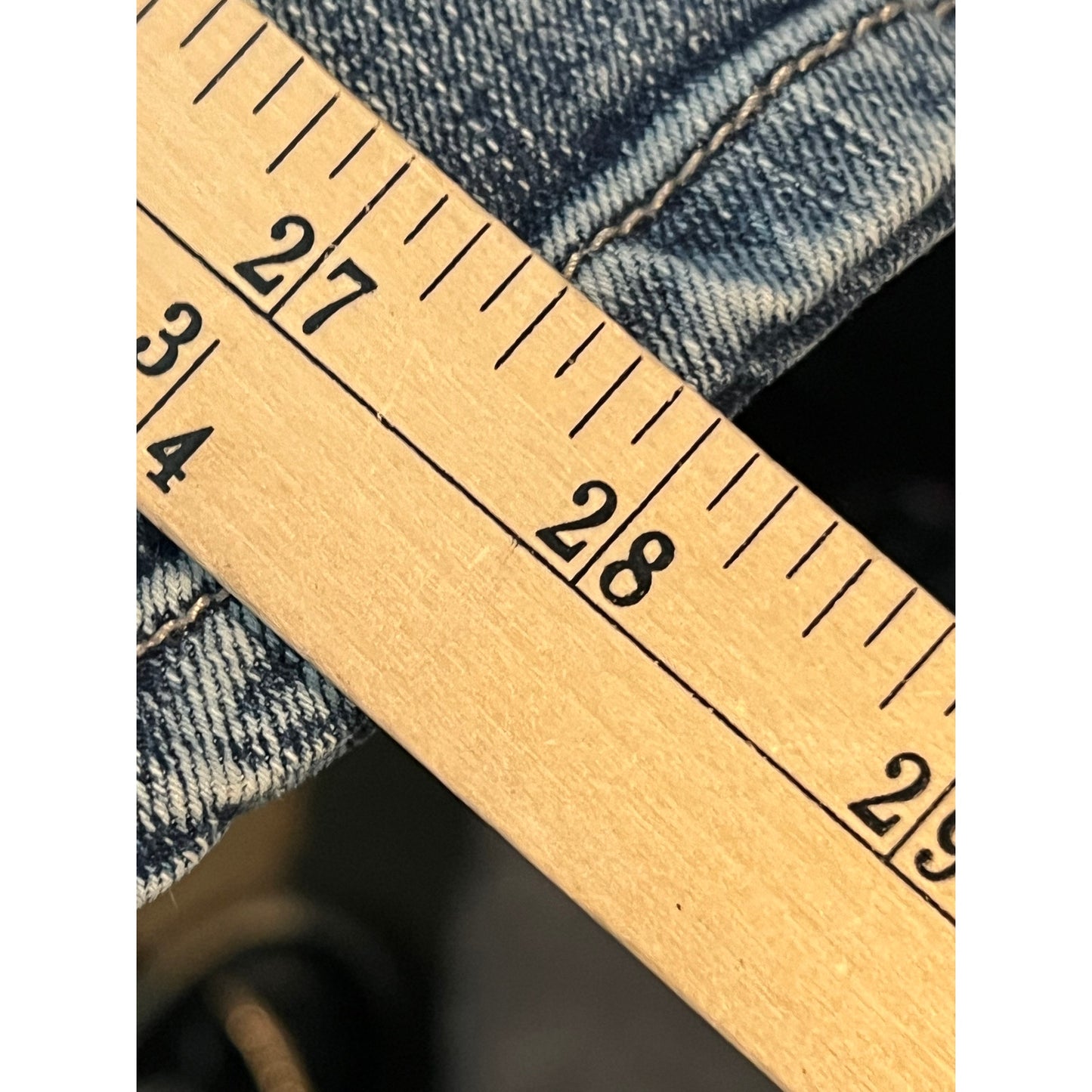 Jean délavé déchiré streetwear homme 32x28