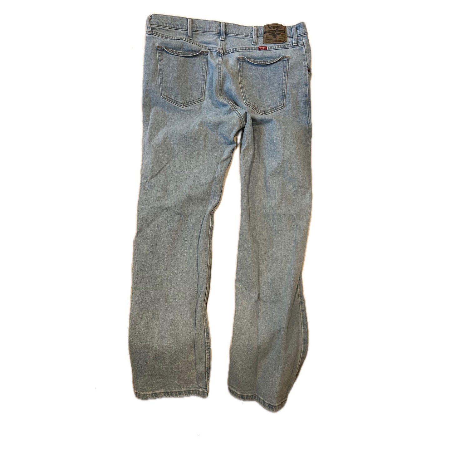 Wrangler Authentics Straight Blue Jeans Mens 36x34