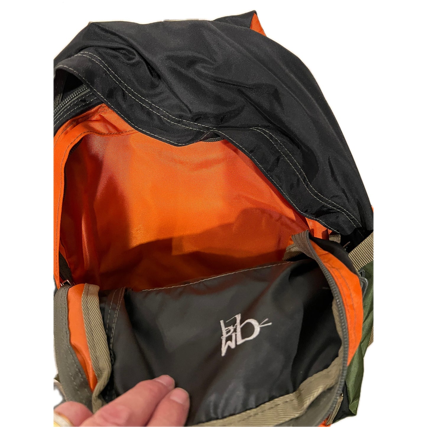 LL Bean Green Orange Black 31L Backpack