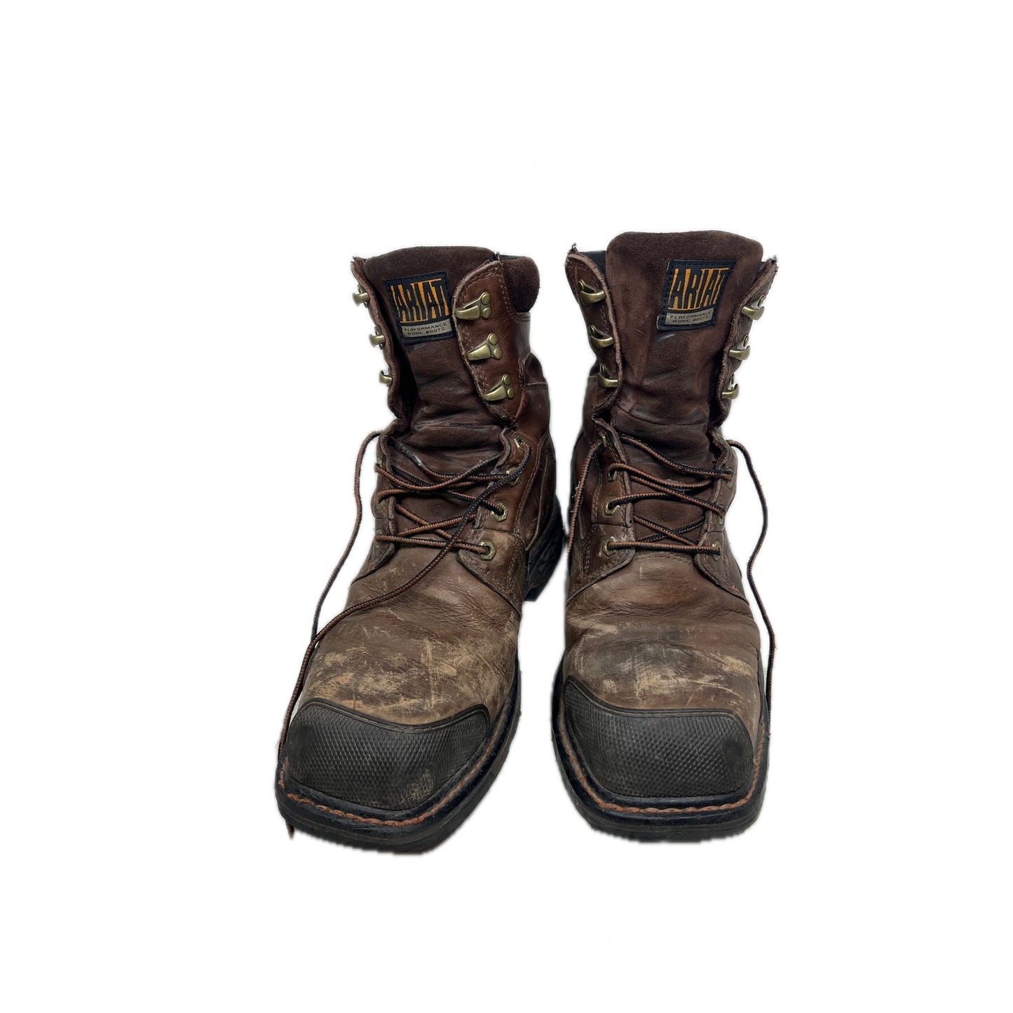 Ariat OverDrive 8" Wide Sq Toe Wtrprf Comp Toe Boot Mens 9.5