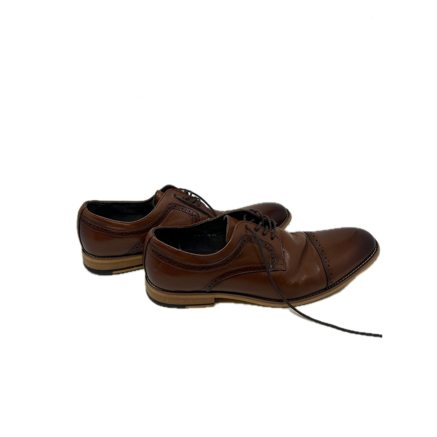 Stacy Adams Brown Leather Oxfords 11M