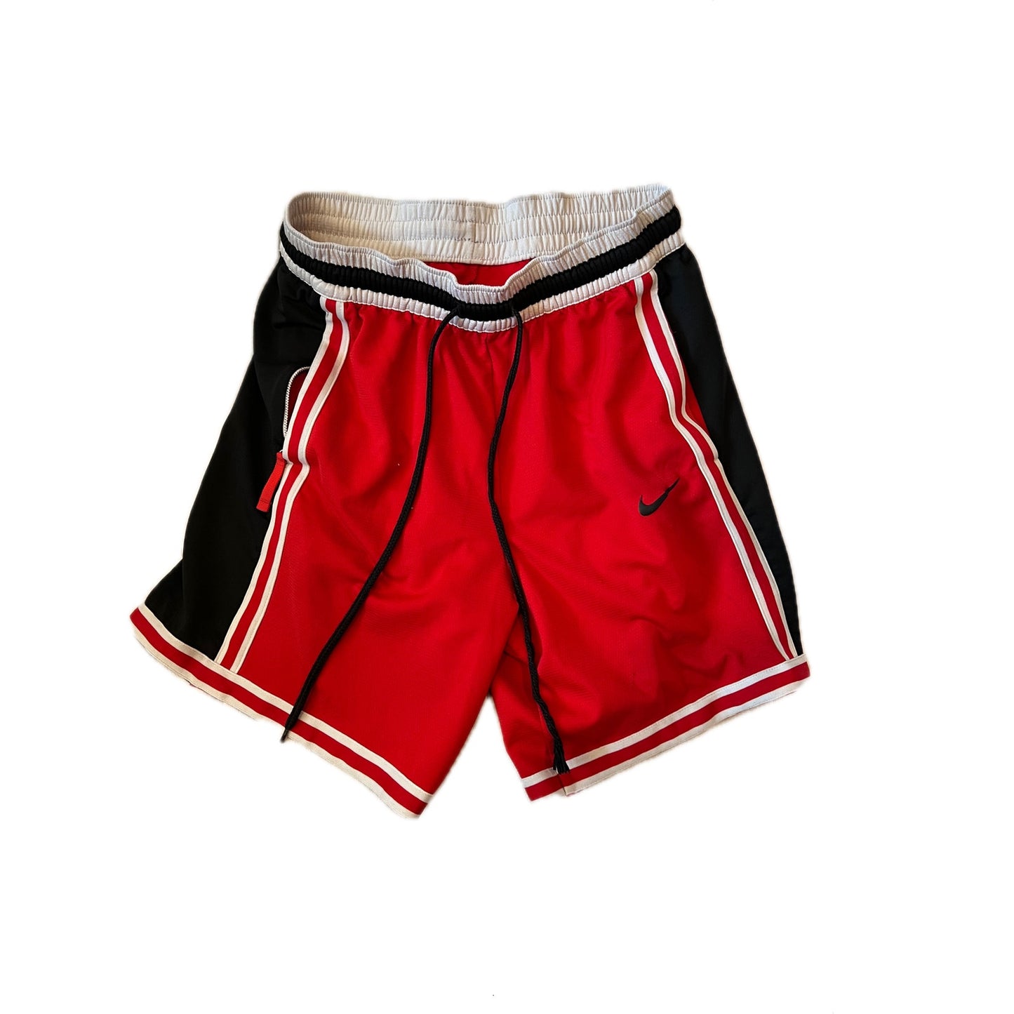 Nike Black and Red Athletic Mens M