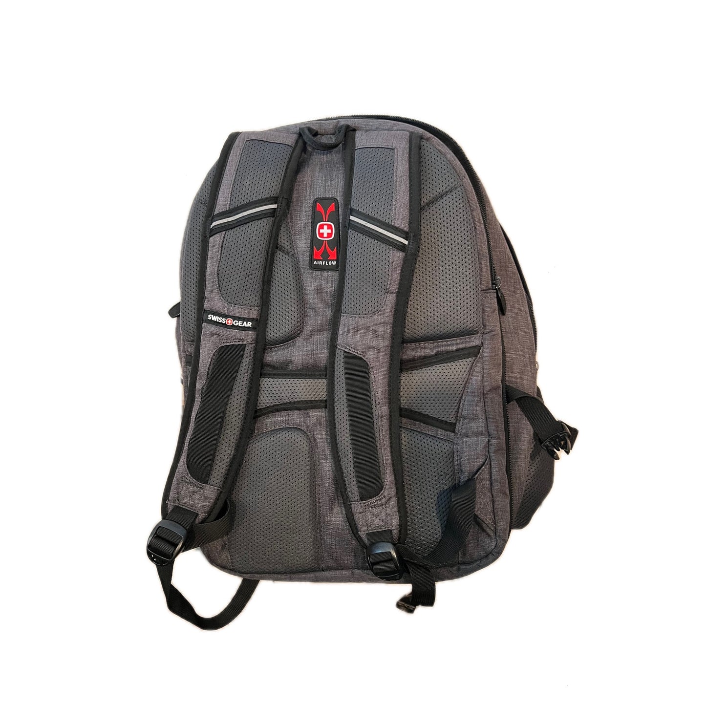 Swiss Gear 3760 Laptop Backpack Black Red