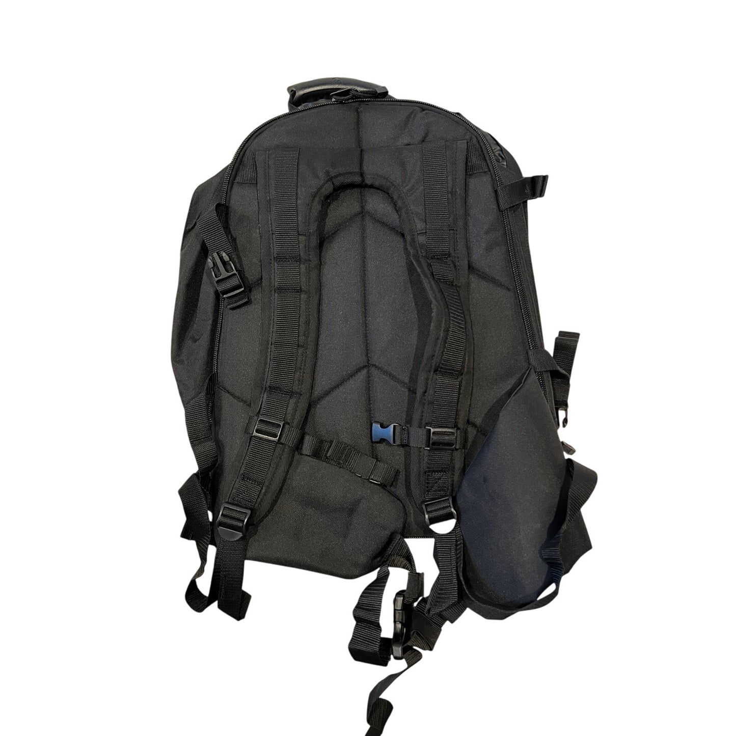 Mercury Black XL Tactical Backpack w Hip Flaps