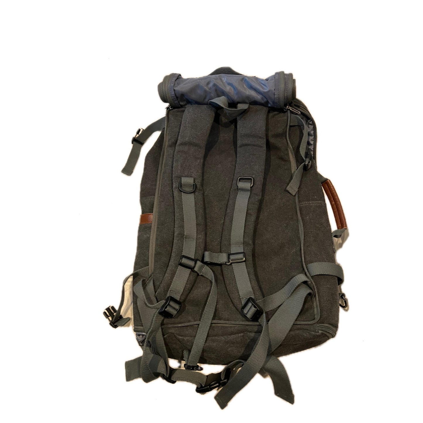 Witzman Carry on Travel Backpack Duffel Bag 18.5 inch Canvas