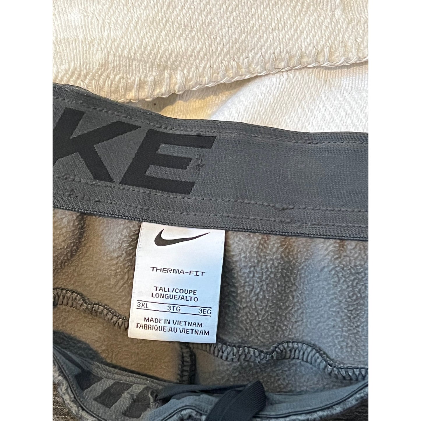 Pantalon de jogging droit Nike Therma-FIT pour homme, taille 3XLT