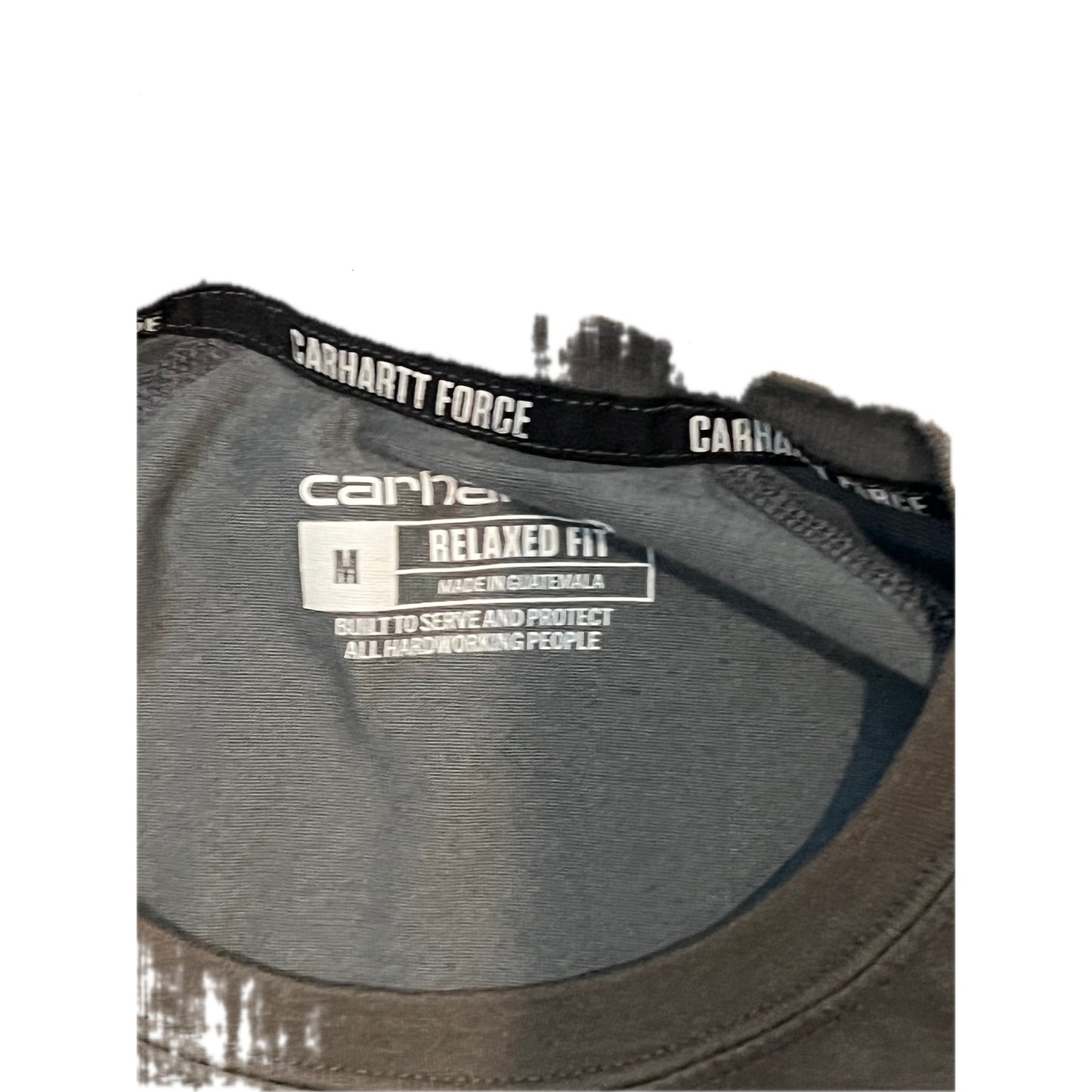 Carhartt Force Gray Relaxed Fit Mens Medium