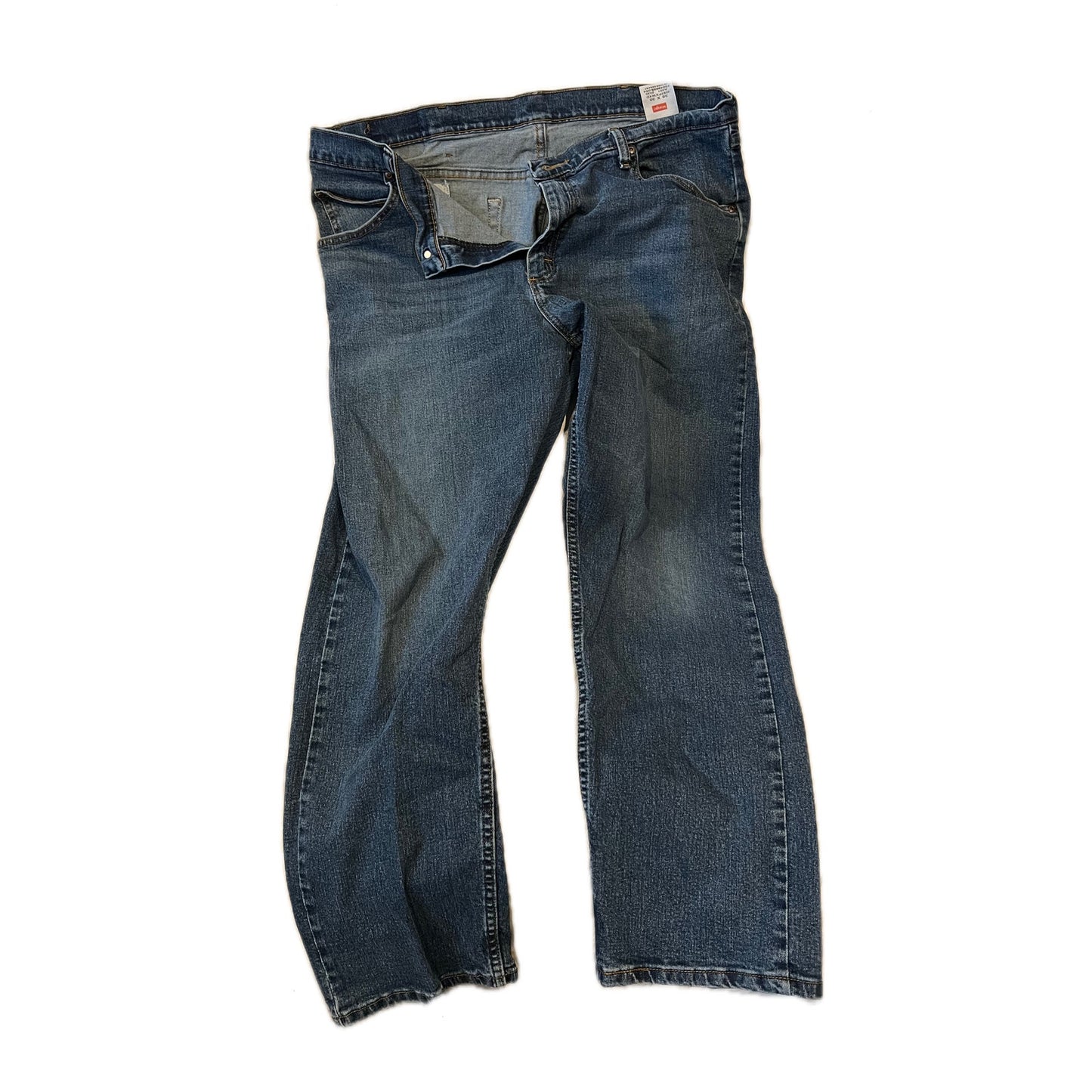 Wrangler Straight Leg Jeans Mens 38x30