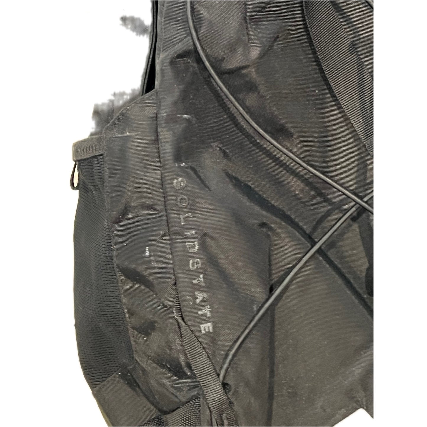The North Face Solid State Black on Black Backpack