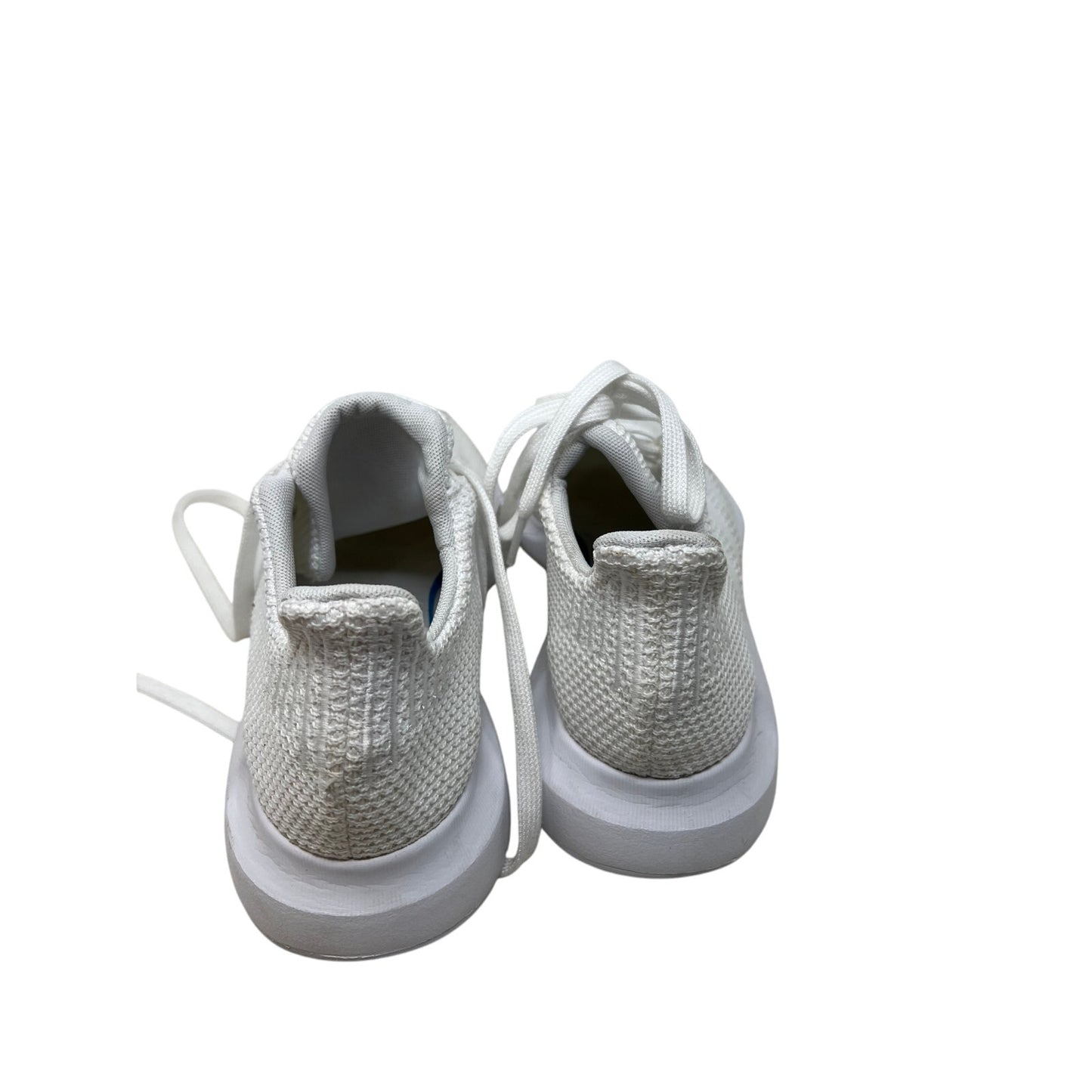 Adidas Swift Run J Triple White Training Shoe Mens 6