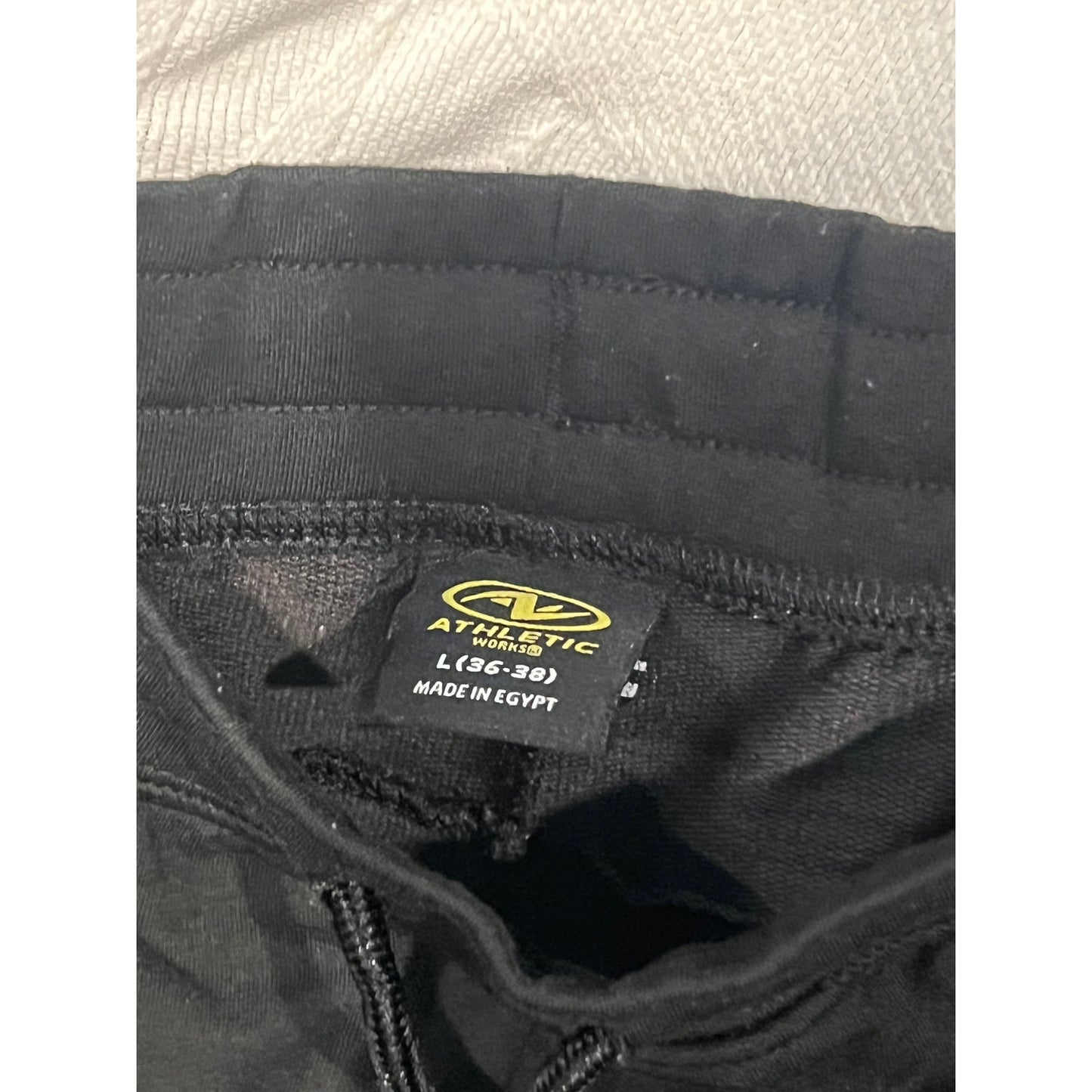 Athletic Works Dri Works Black Sweat Pants L (36-38)