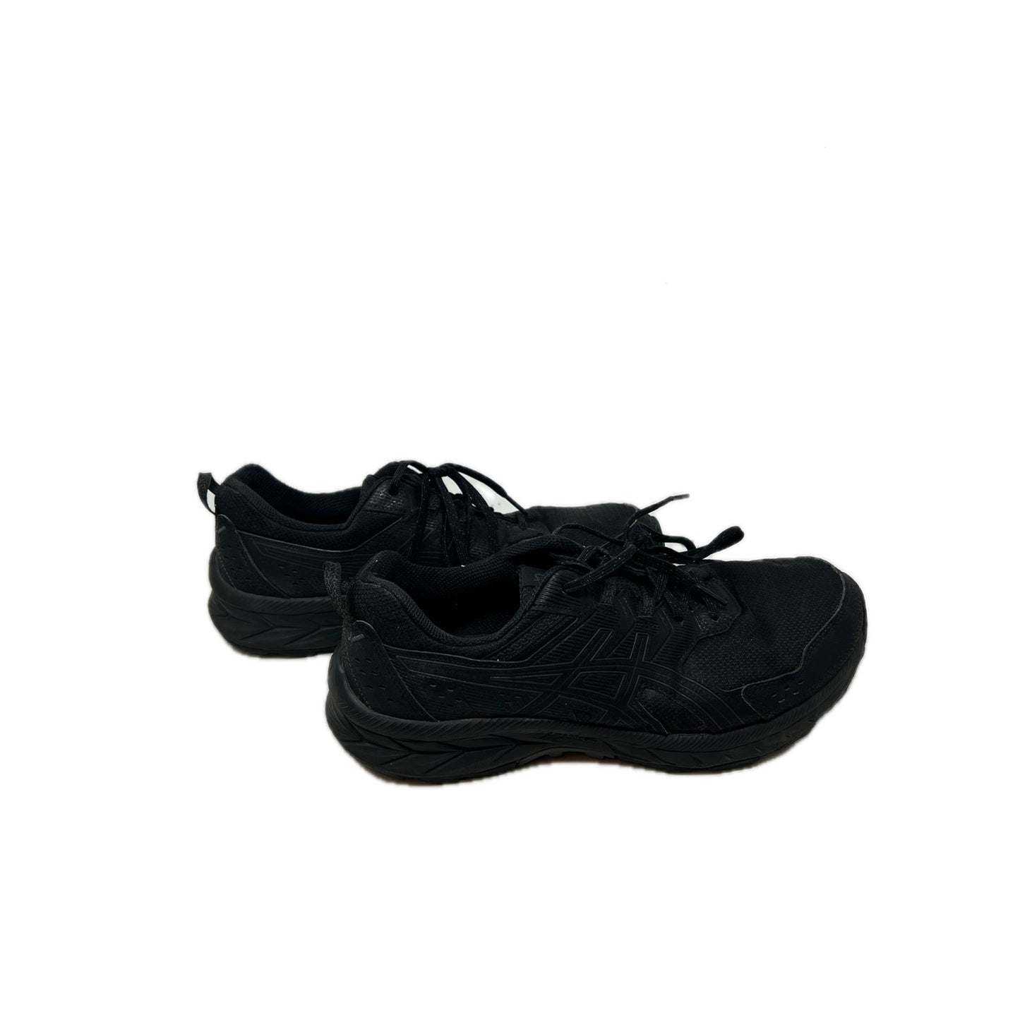 Asics Gel Excite 9 GS Black Hazard Green Shoes Mens 15