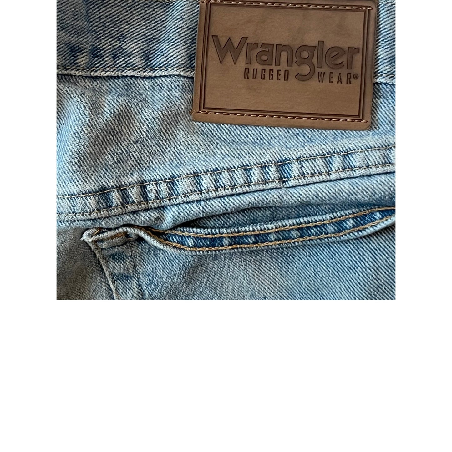 Wrangler Rugged Wear Straight Jeans Mens 32x32