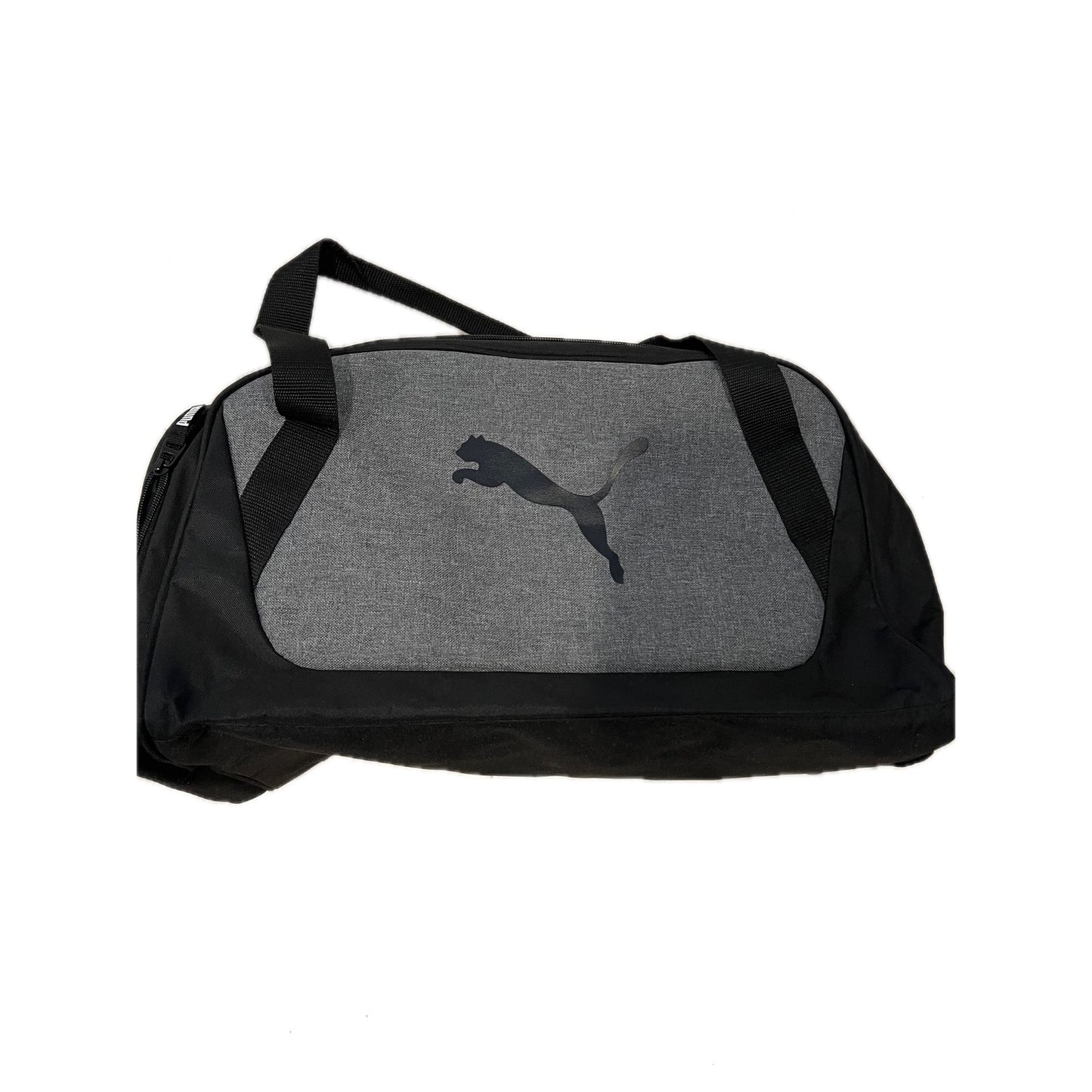 Puma Training Black Gray Duffel Bag 20"x12"x10"