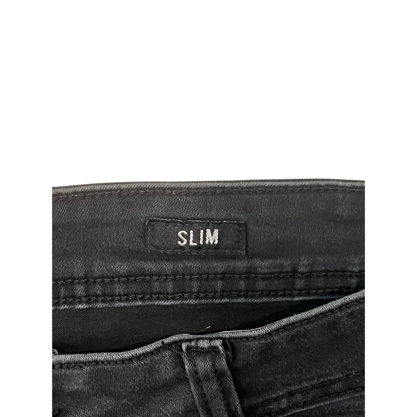 Pantalones Vaqueros Penshoppe Slim para Hombre Negros 32x28