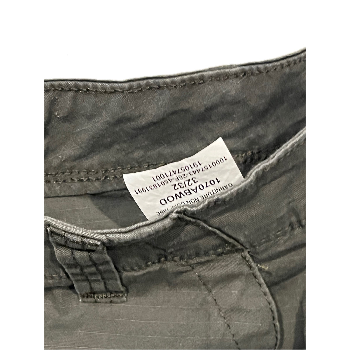 Wrangler Relaxed Fit Khaki Gray Camo Cargo Pants 32x32