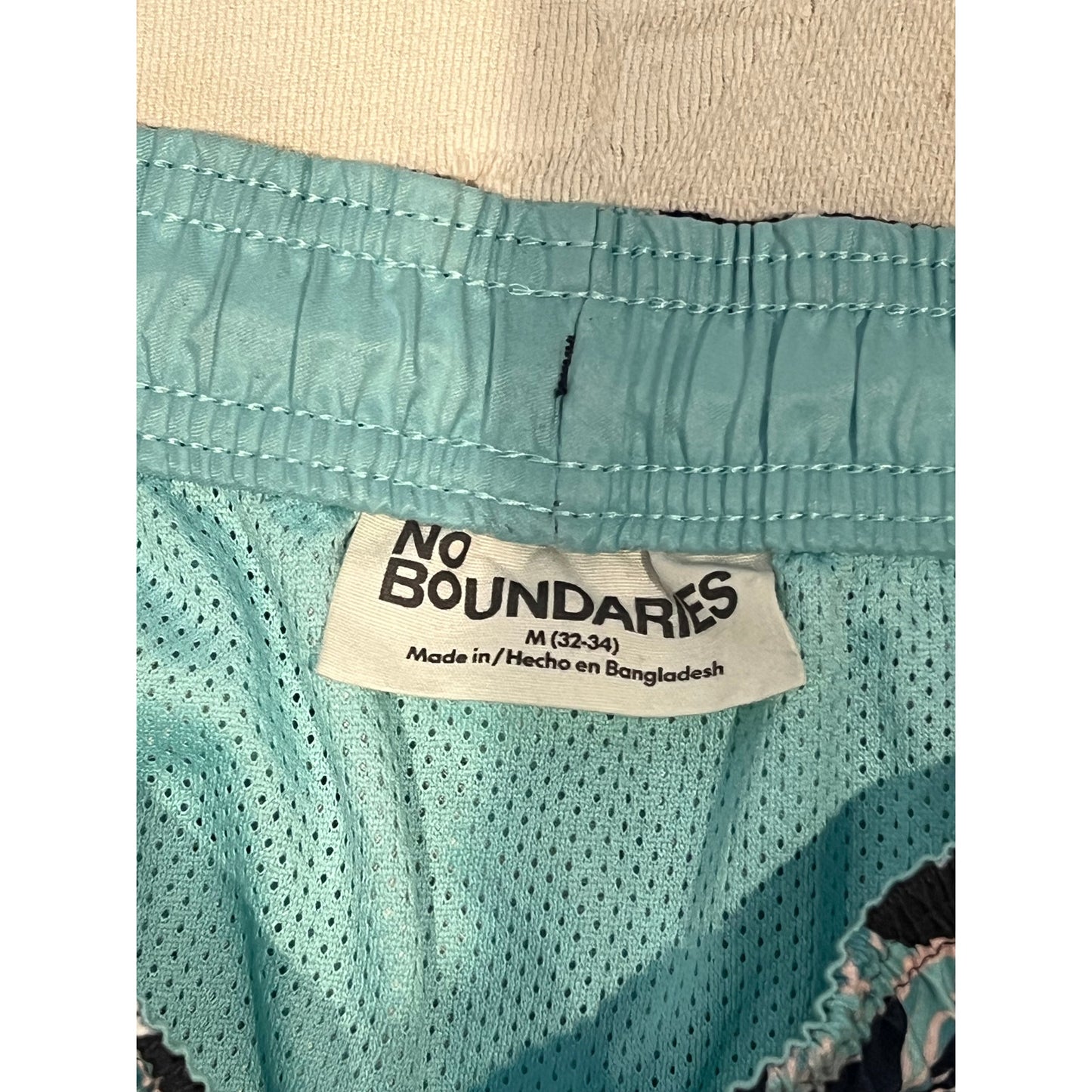 No Boundaries Board Swim Shorts Mens Medium
