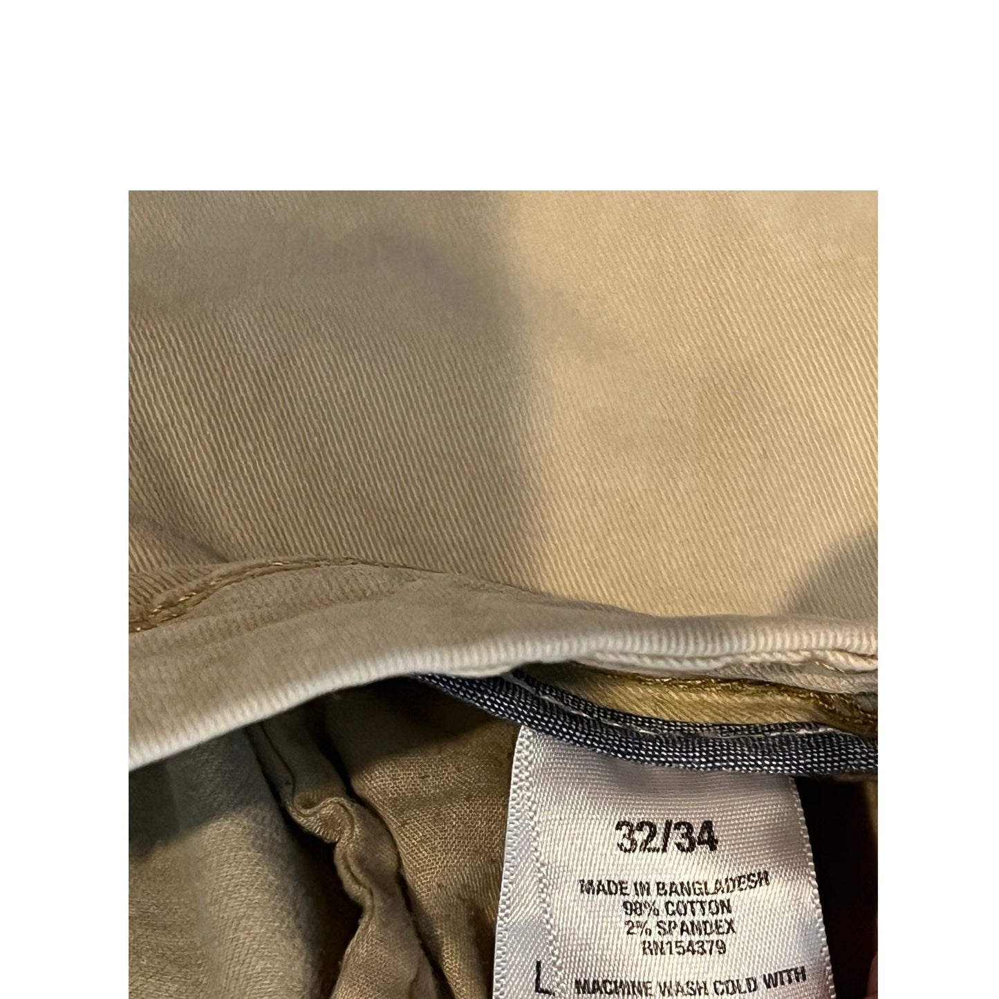 Aeropostale Skinny Beige Jeans Mens 32x34