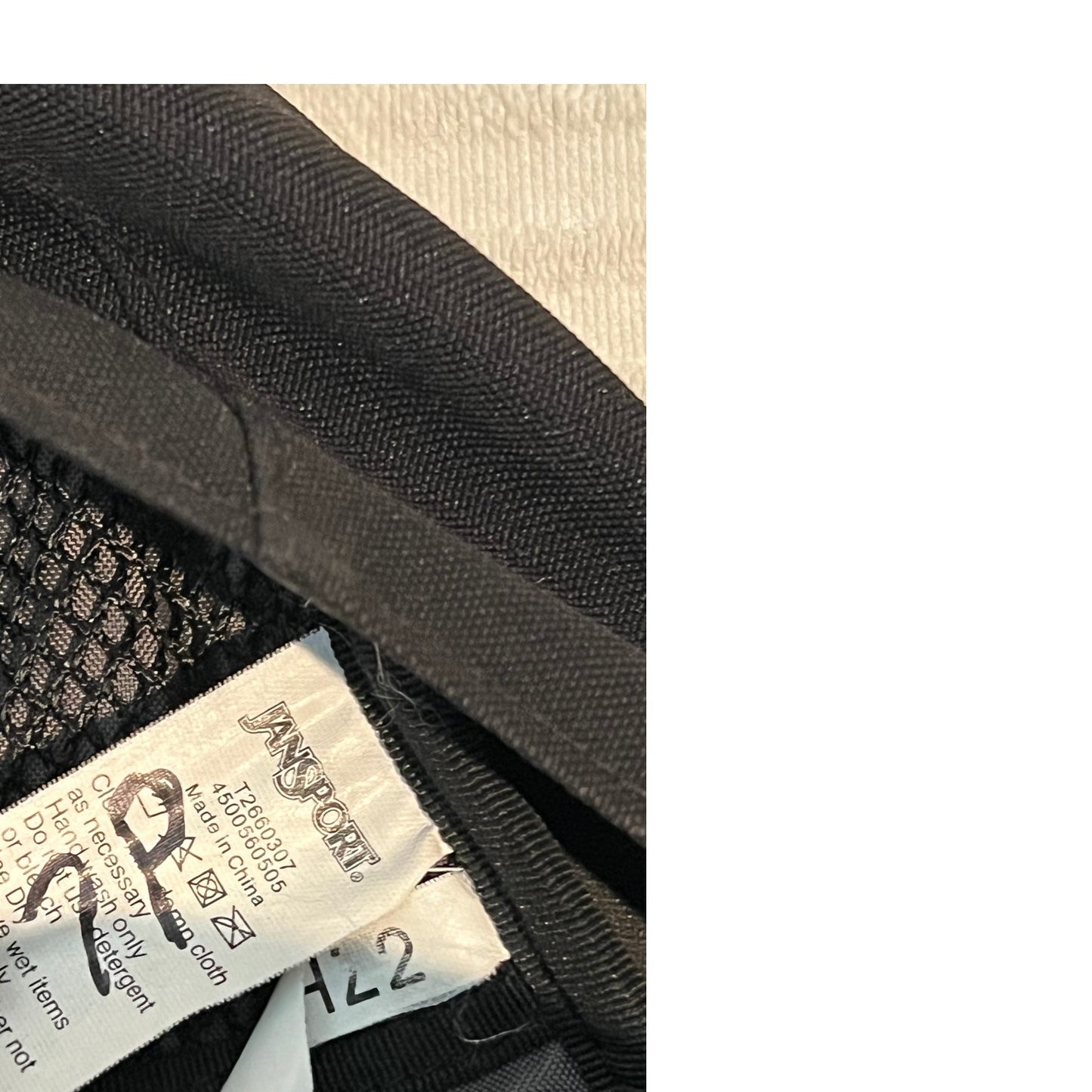JanSport Agave Black Backpack