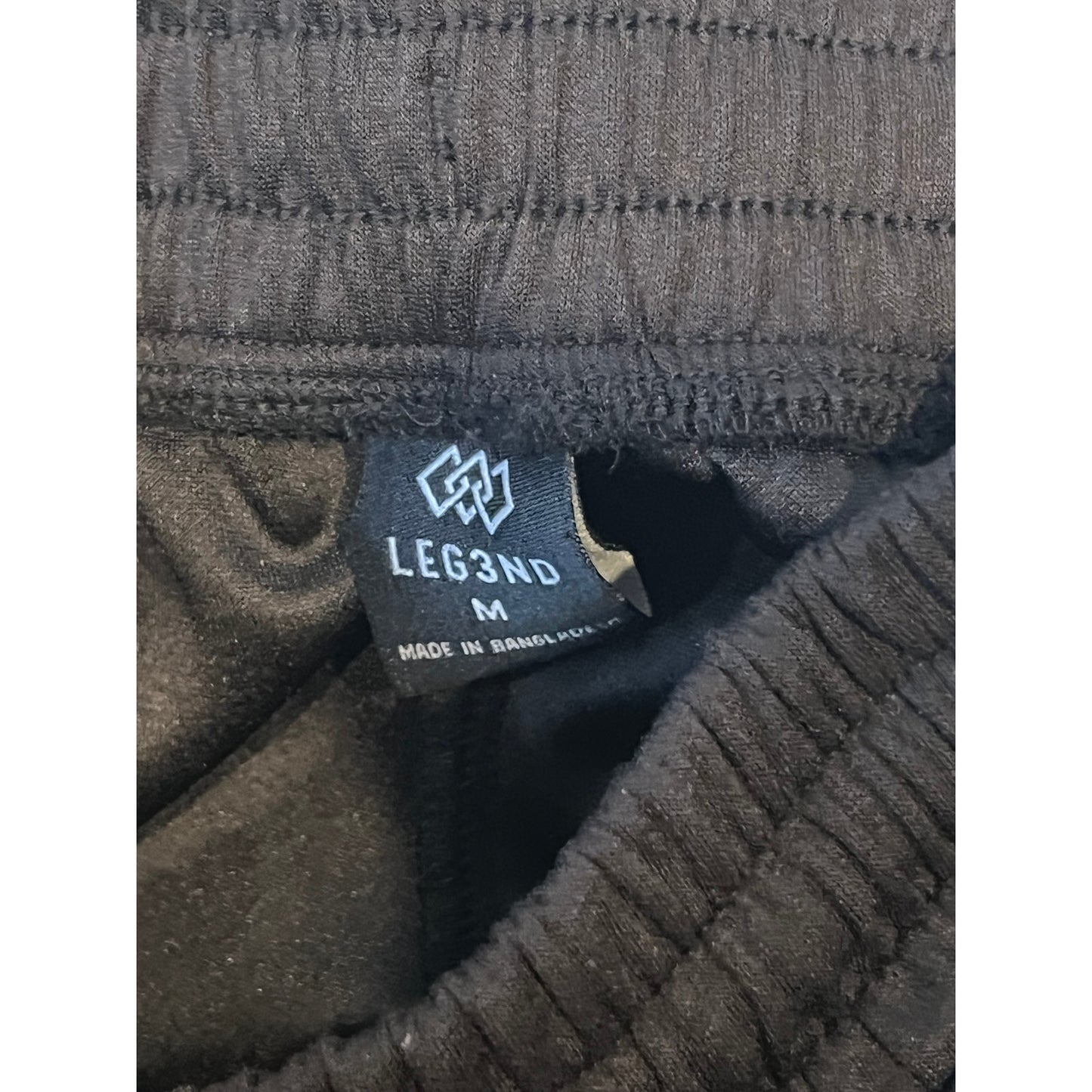 Jogging Noir Zippé Poches Homme Taille M