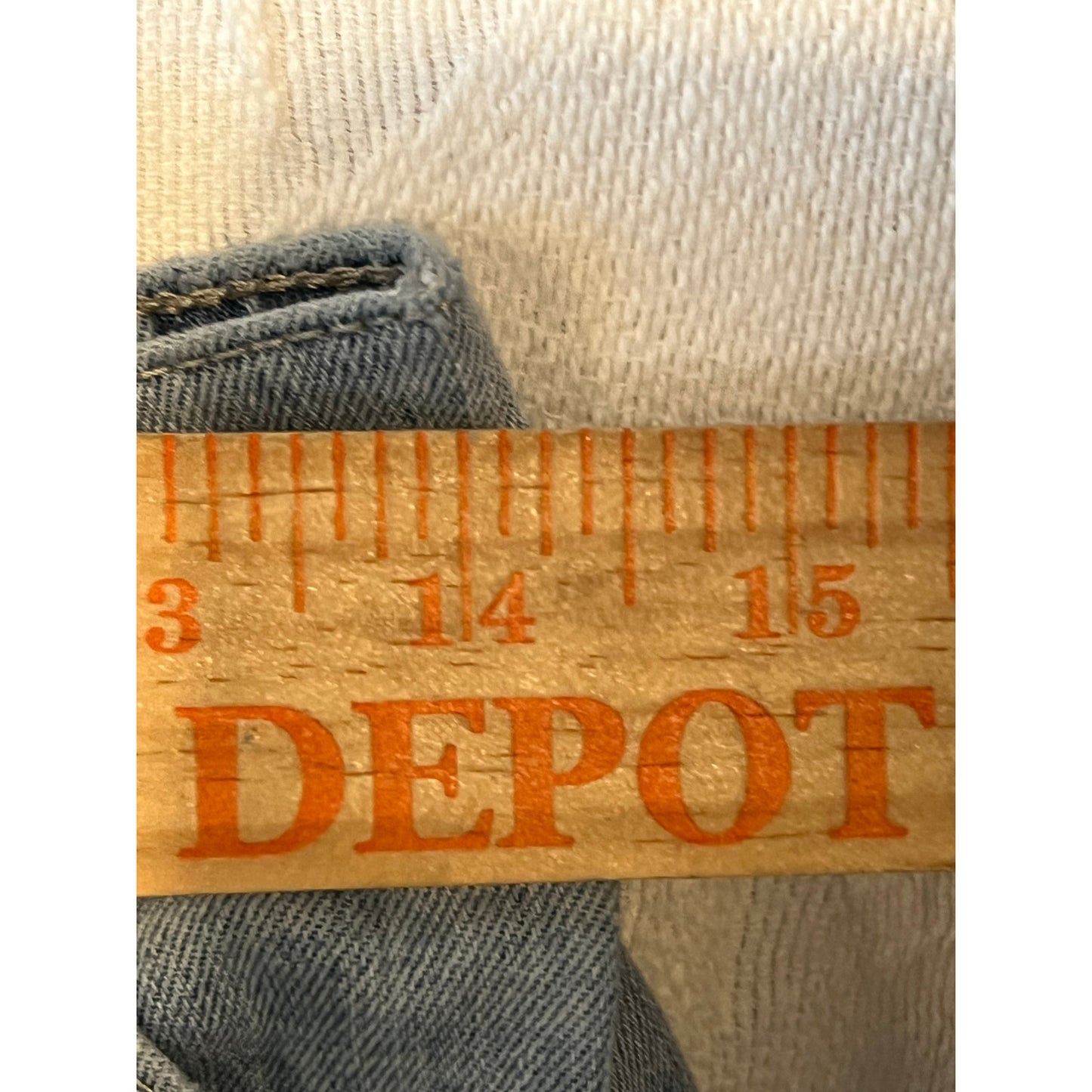 YMI Blue High Rise Cargo Wide Leg Jeans 28x30