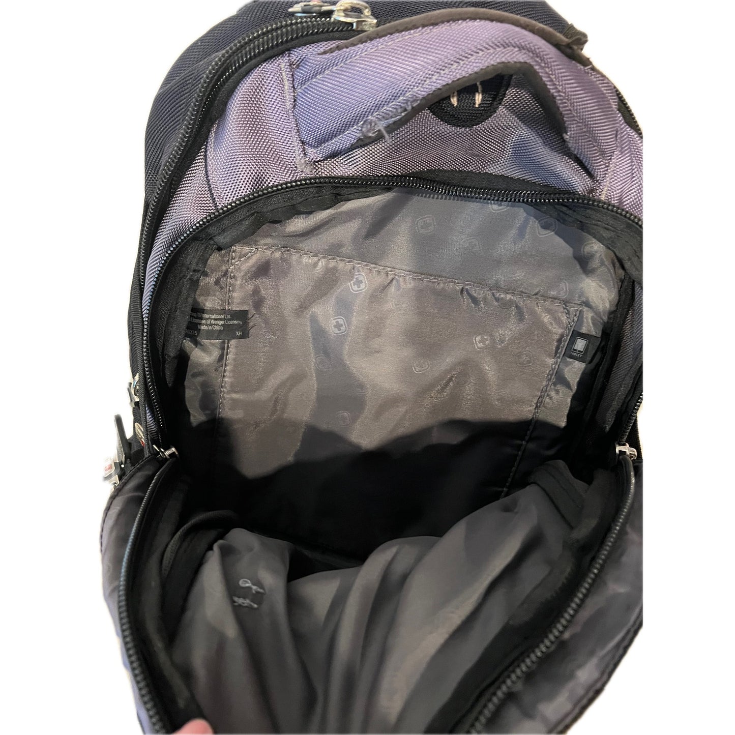Swiss Gear 2762 ScanSmart Laptop Backpack Black Purple