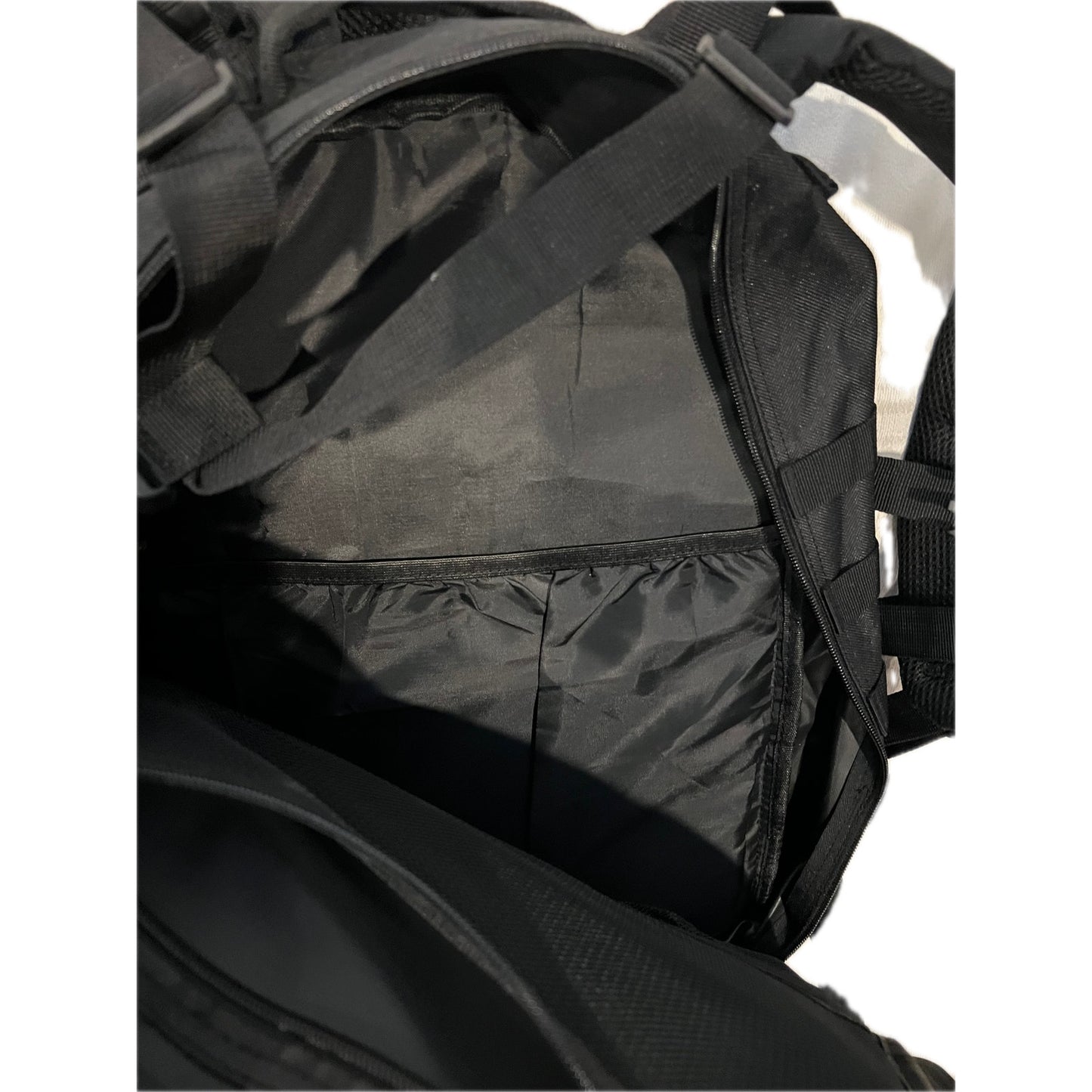 Generic Black Canvas Tactical Backpack