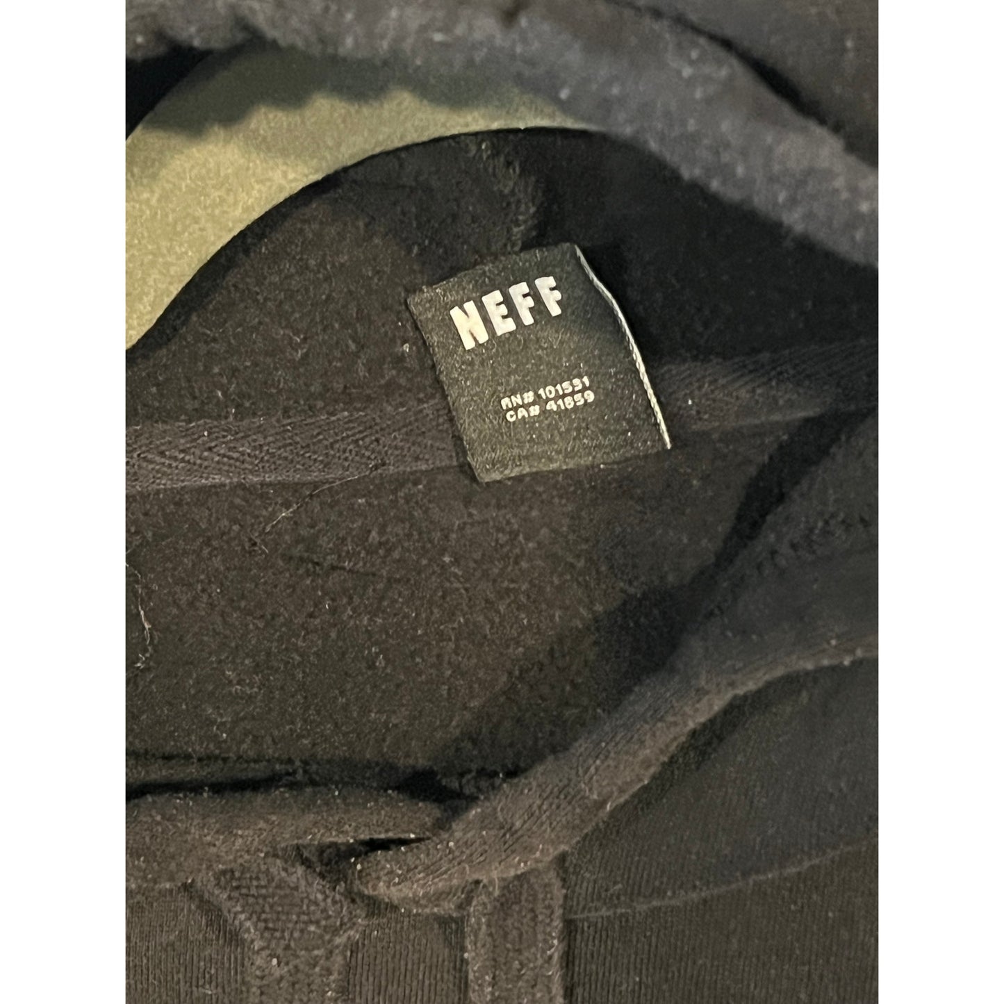 Neff X Disney Mickey Mouse Pullover Black Hoodie Mens L