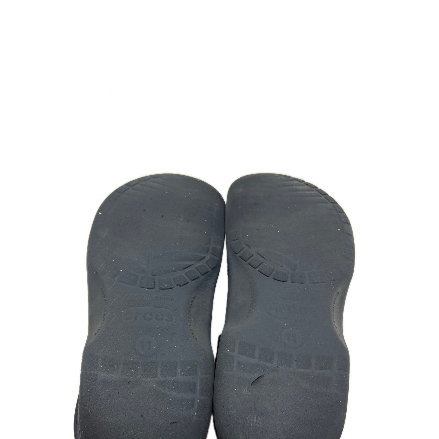 Crocs Charcoal Gray Clog Sandals Mens 11 Womens 13