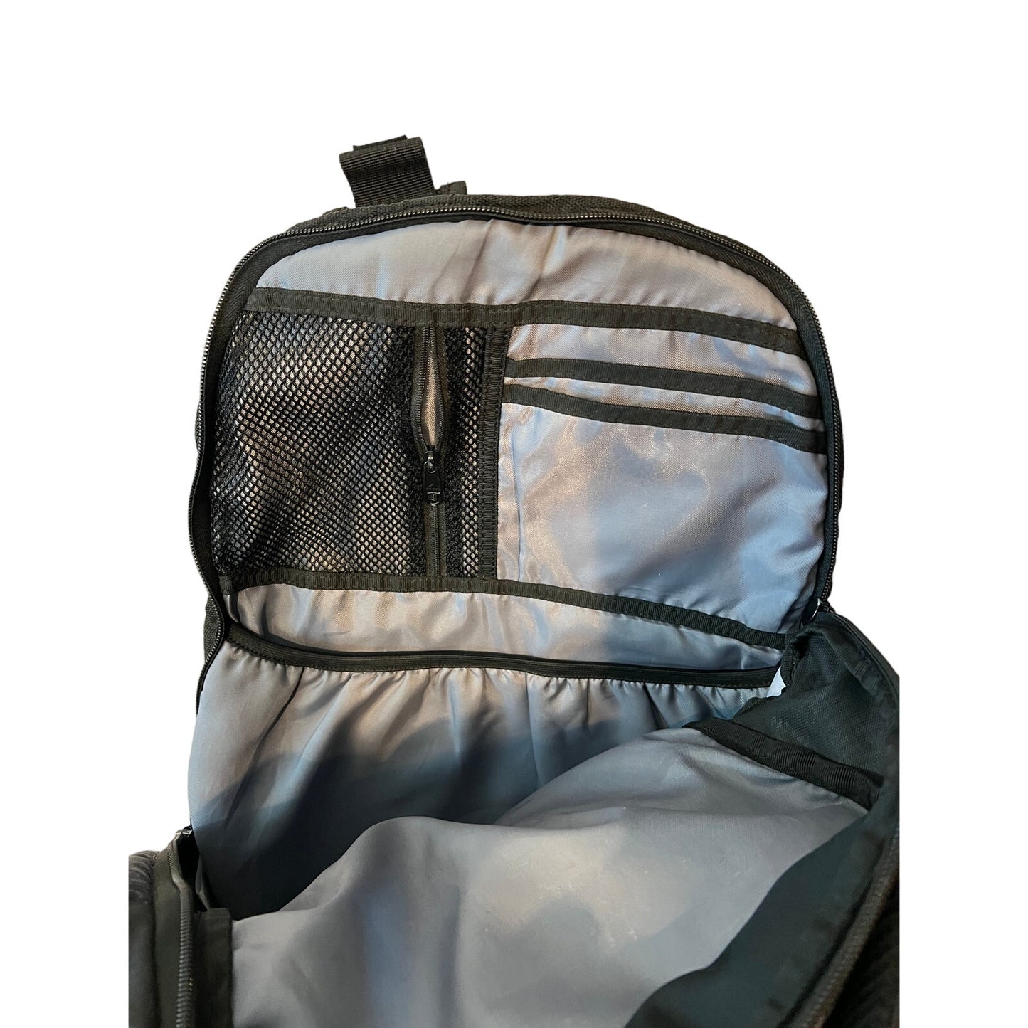 Adidas Gray Blue padded Backpack