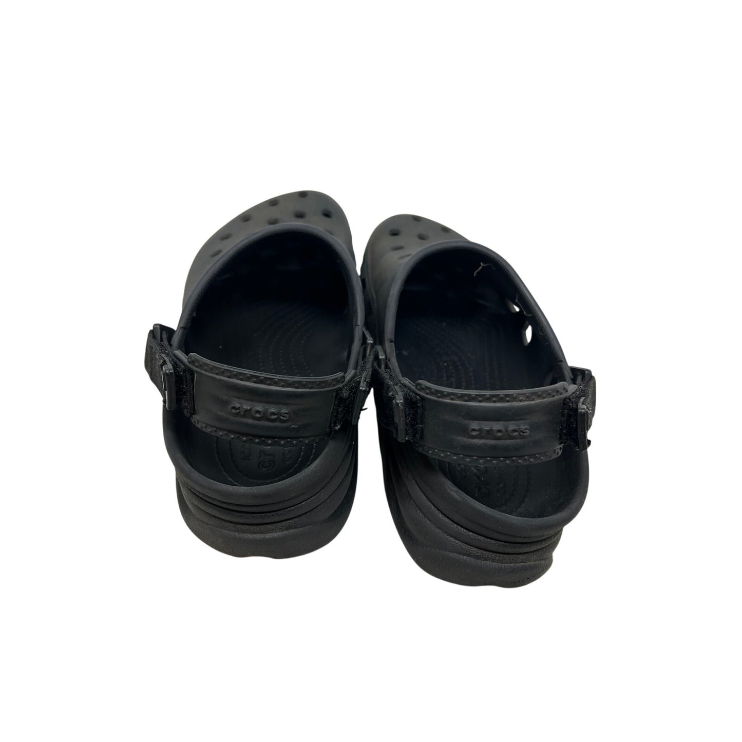 Crocs Charcoal Gray Clogs Mens 10 Womans 12
