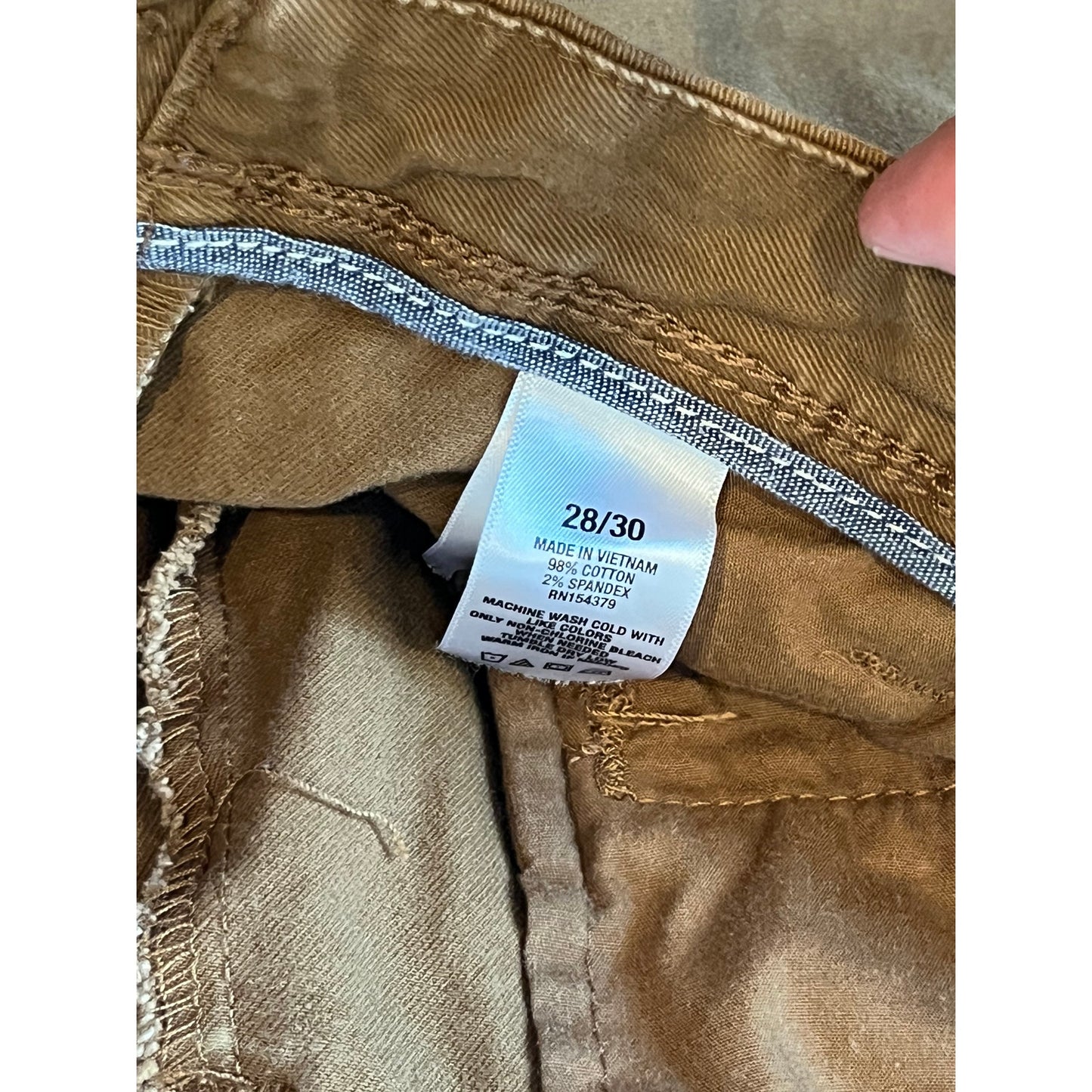 Aeropostale Flat Front Chinos, Men's 28x30