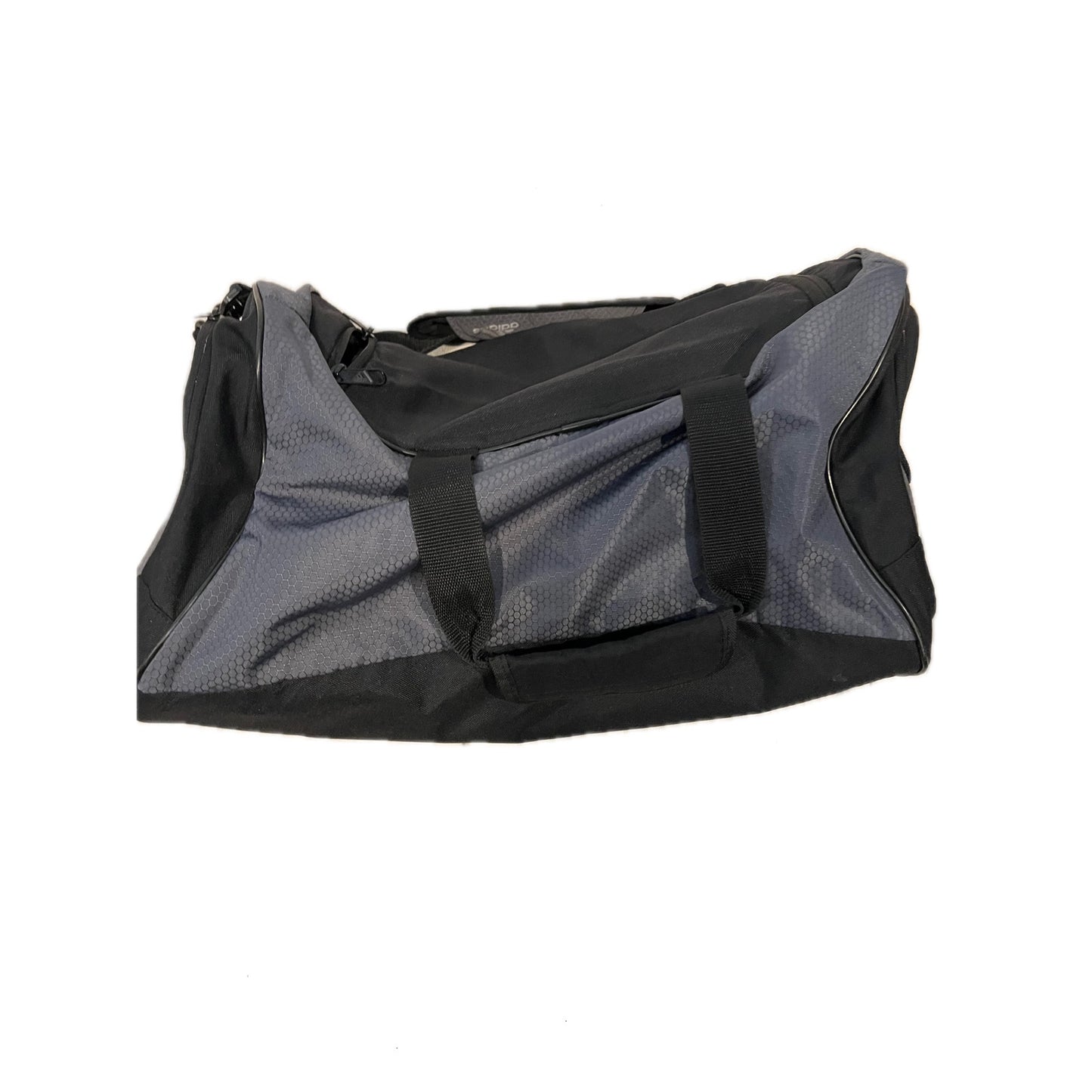 Adidas Defender Medium 22"x12"x10" Gray Black Gym Bag