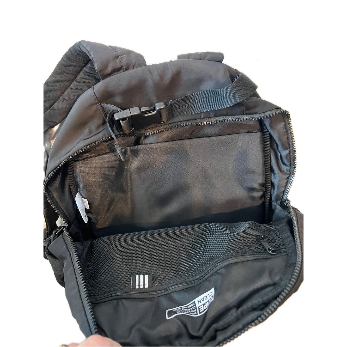 Adidas Medium Semi Mesh (not seethrough) Black Backpack