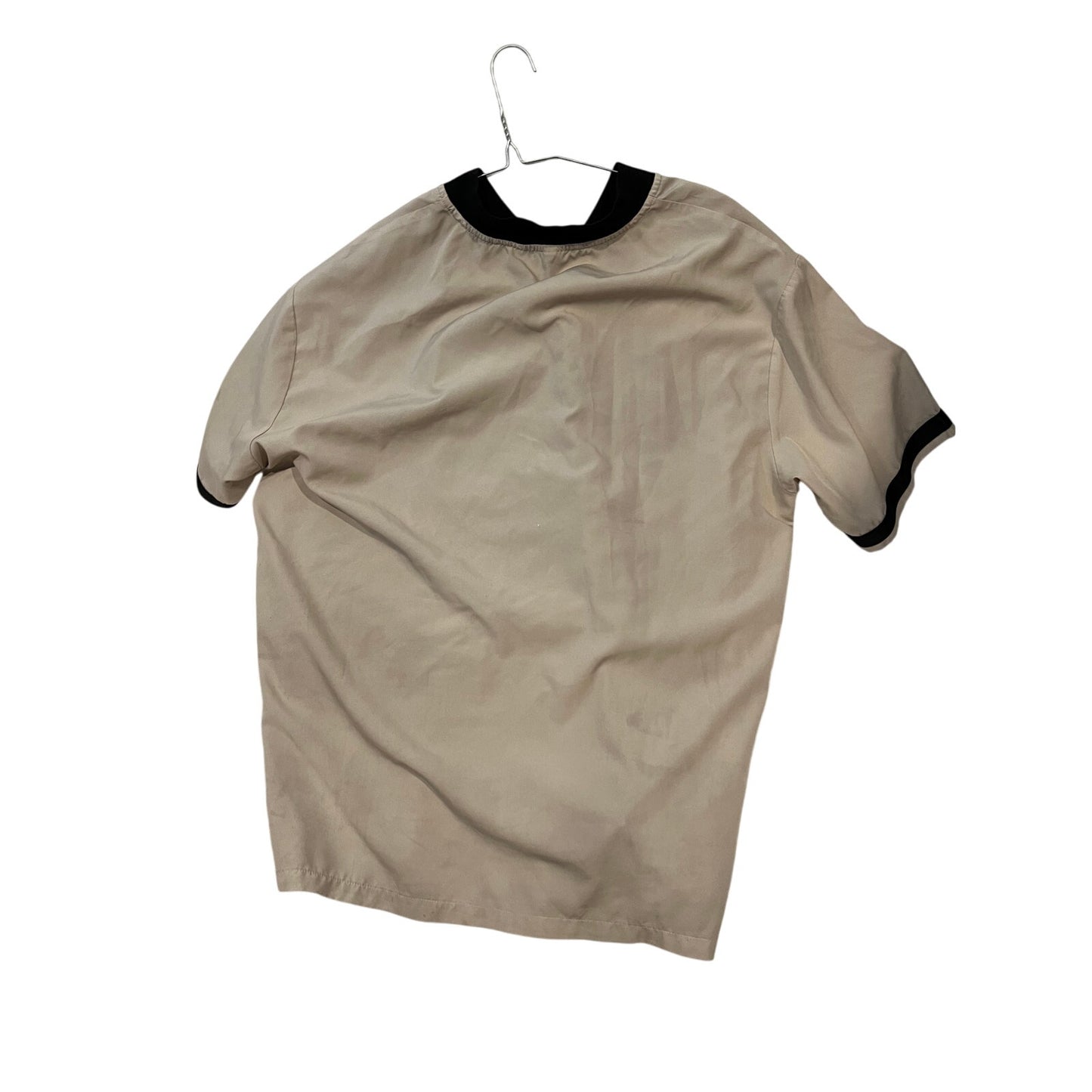 ROMWE Japan 23 Baseball Jersey Shirt XXL - Beige/Black