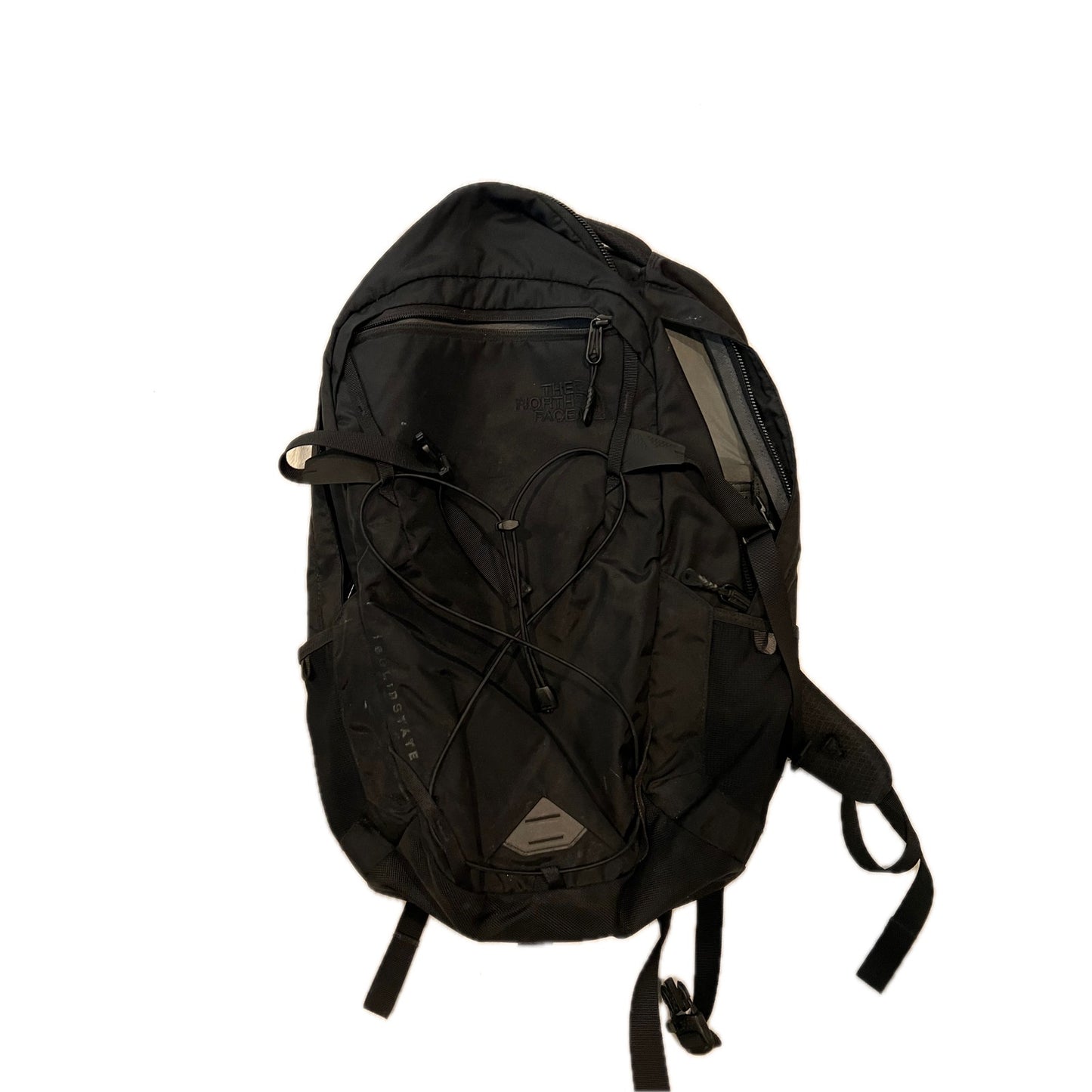 The North Face Solid State Black on Black Backpack