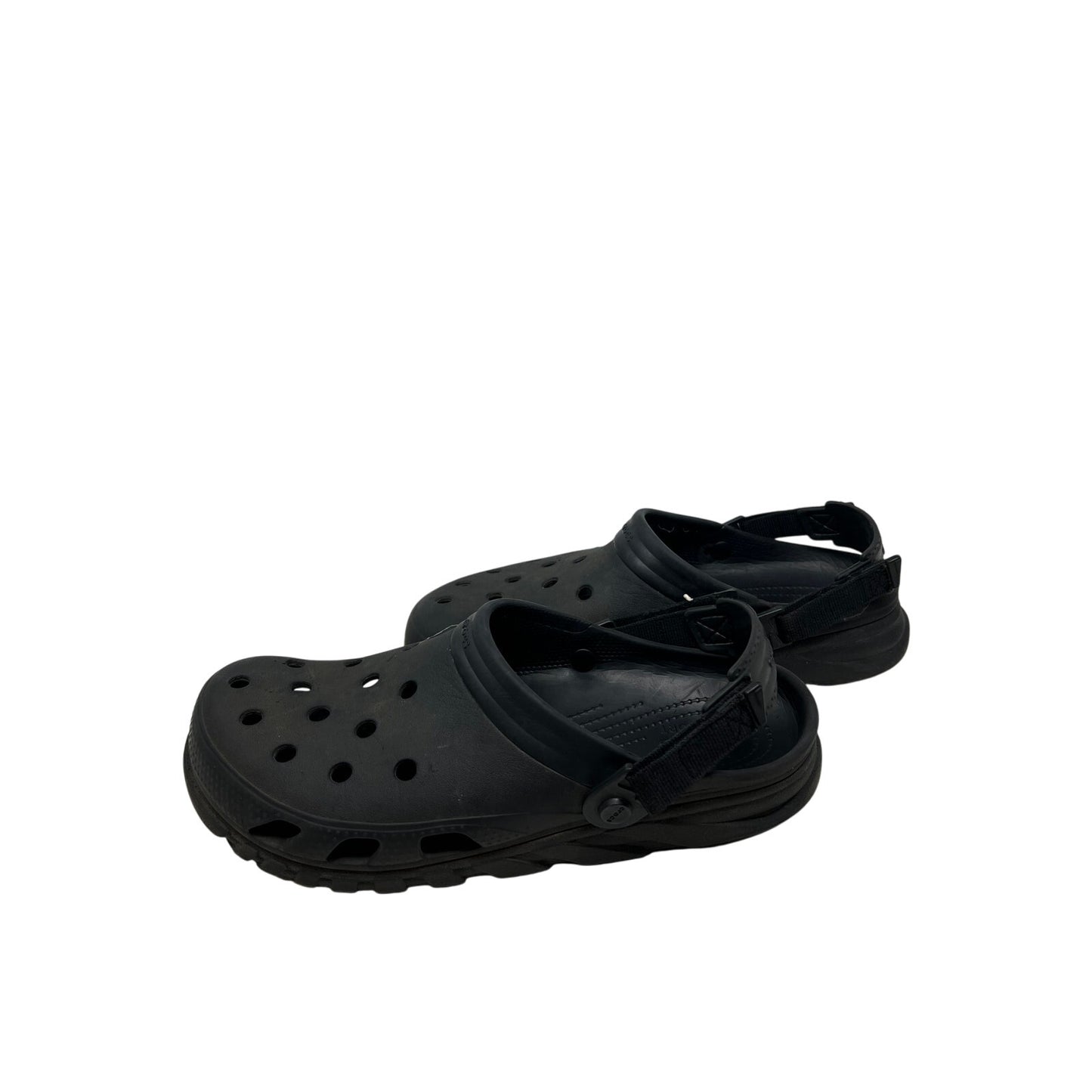 Crocs Charcoal Gray Clogs Mens 10 Womans 12