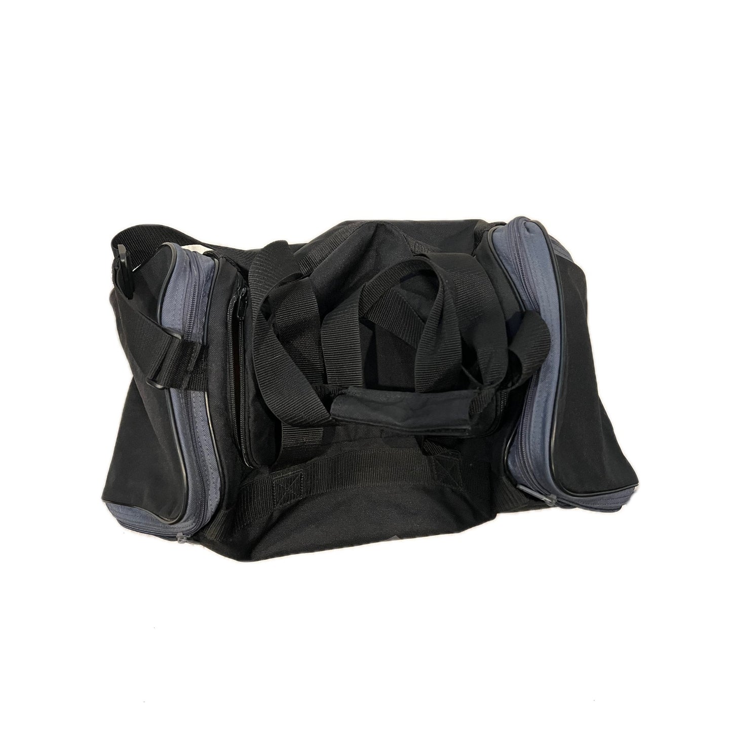 Adidas Defender Medium Black Gray Gym Bag 20"x10"x10"
